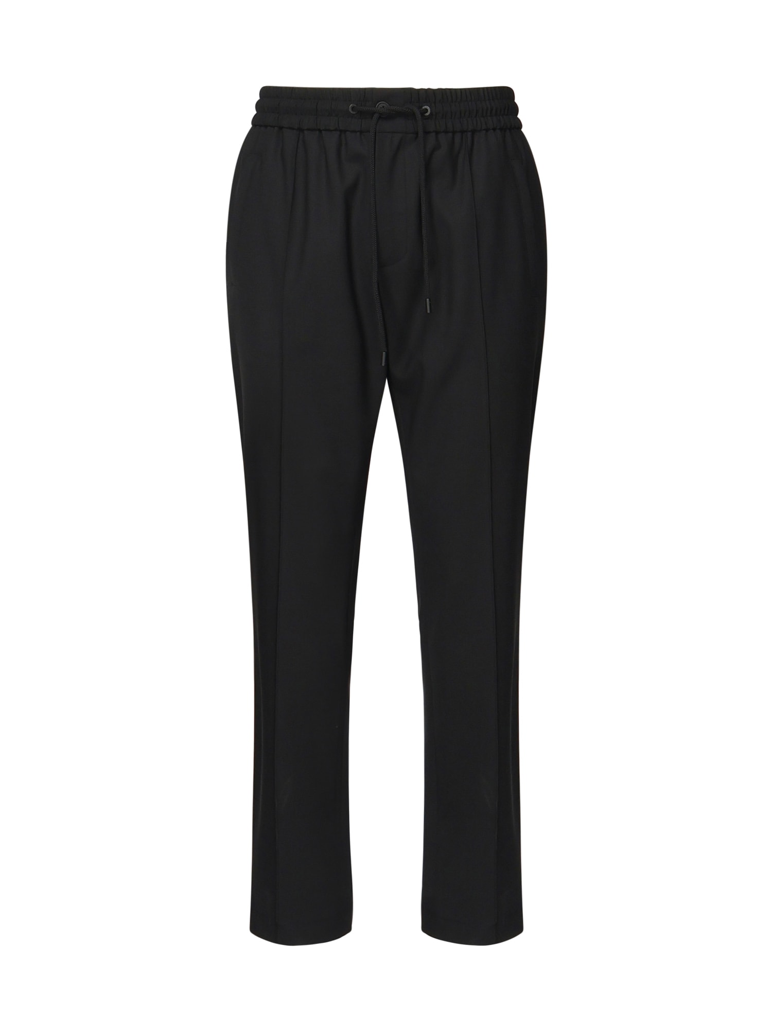Dolce & Gabbana Black Stretch Wool Blend Pant