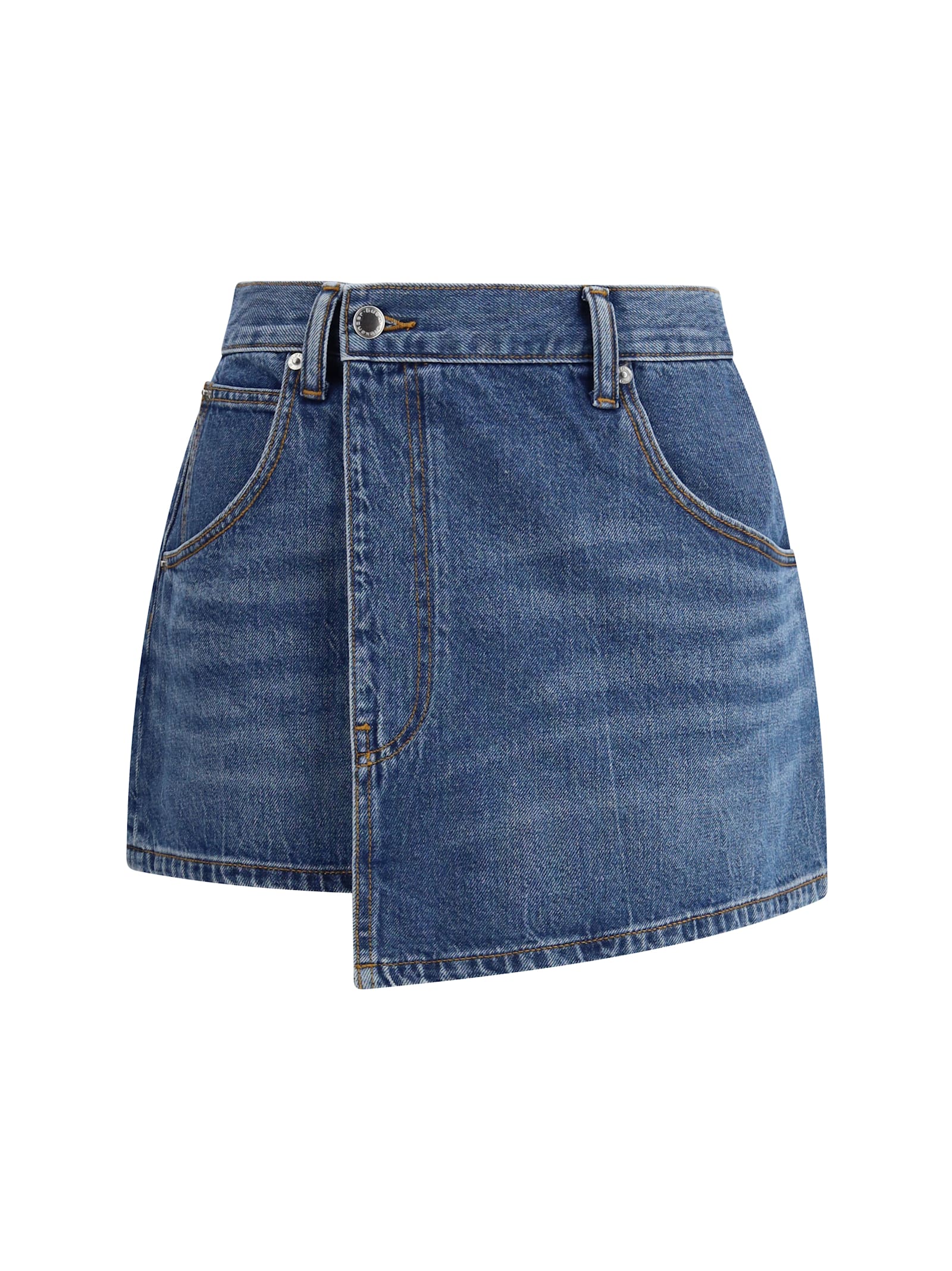 ALEXANDER WANG DENIM MINISKIRT