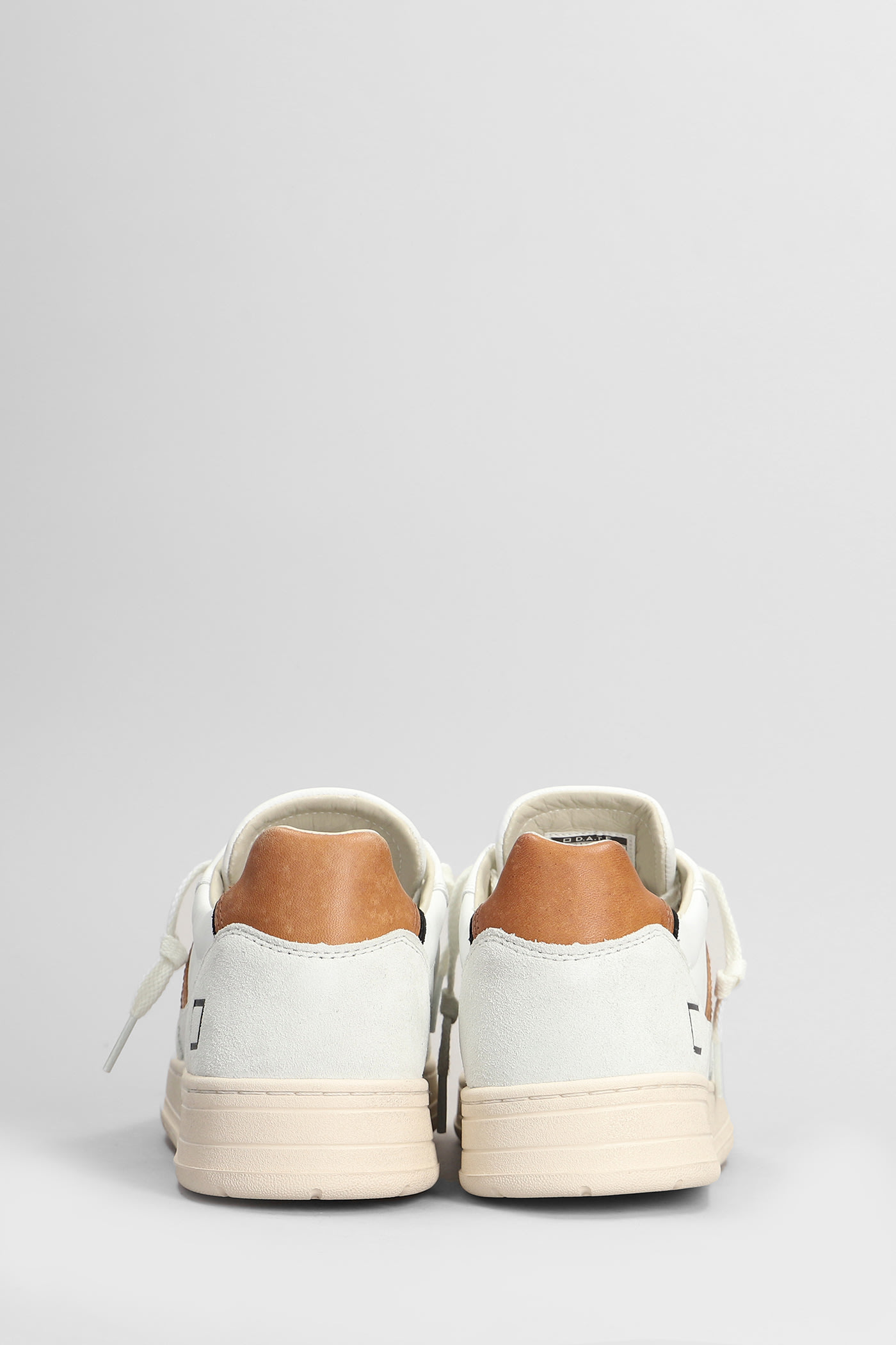 Shop Date Court 2.0 Sneakers In White Leather