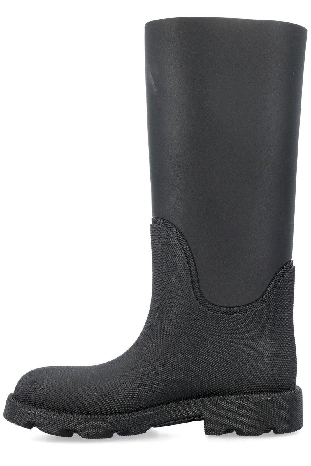 Burberry Marsh Calf-length Boots In Black