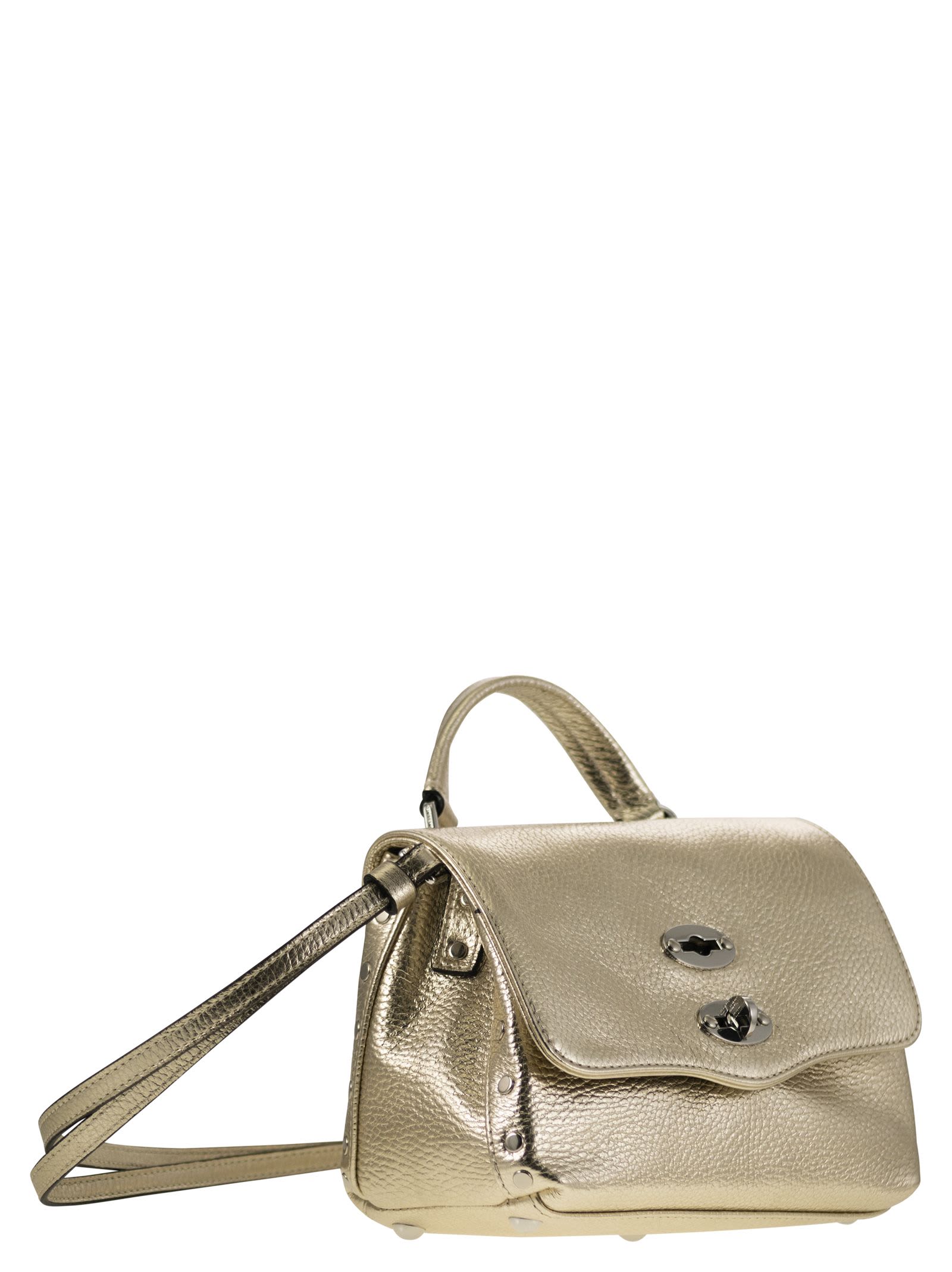 Shop Zanellato Postina - Daily Metal Baby Bag In Gold