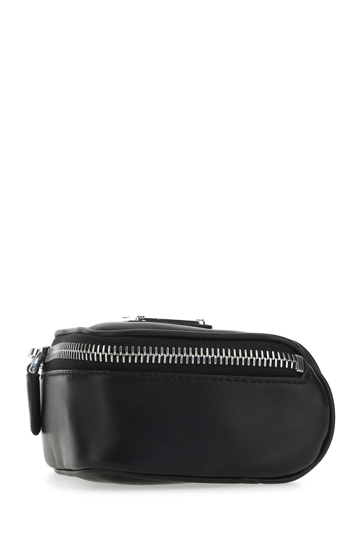 Prada Black Leather Case In F0002