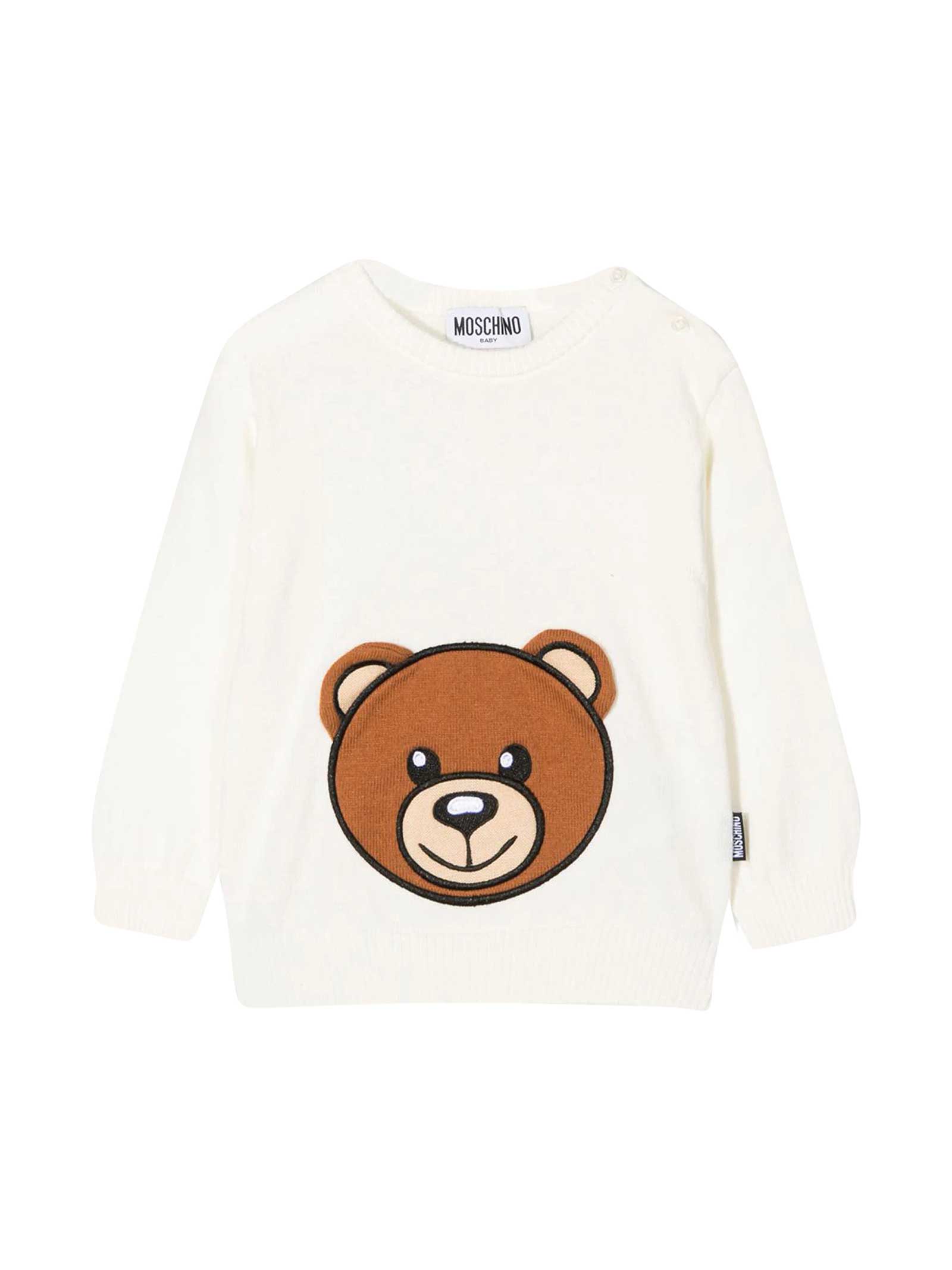 moschino baby sweater