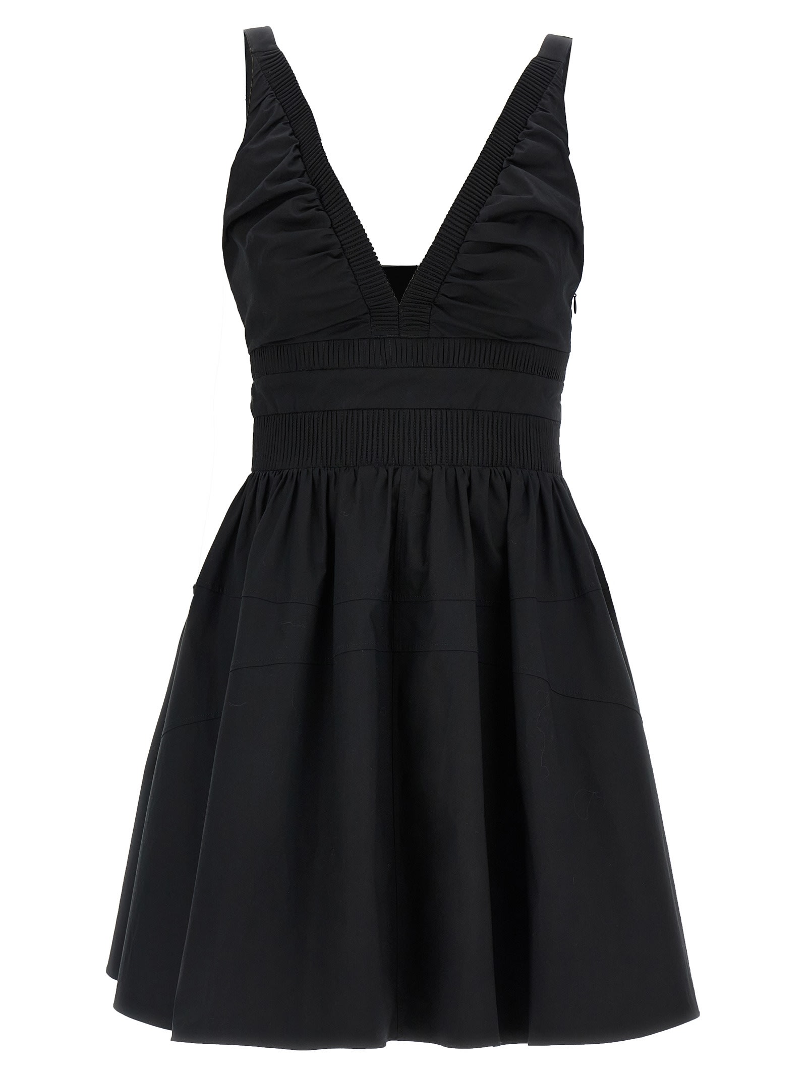 Ribbed Detail Dress