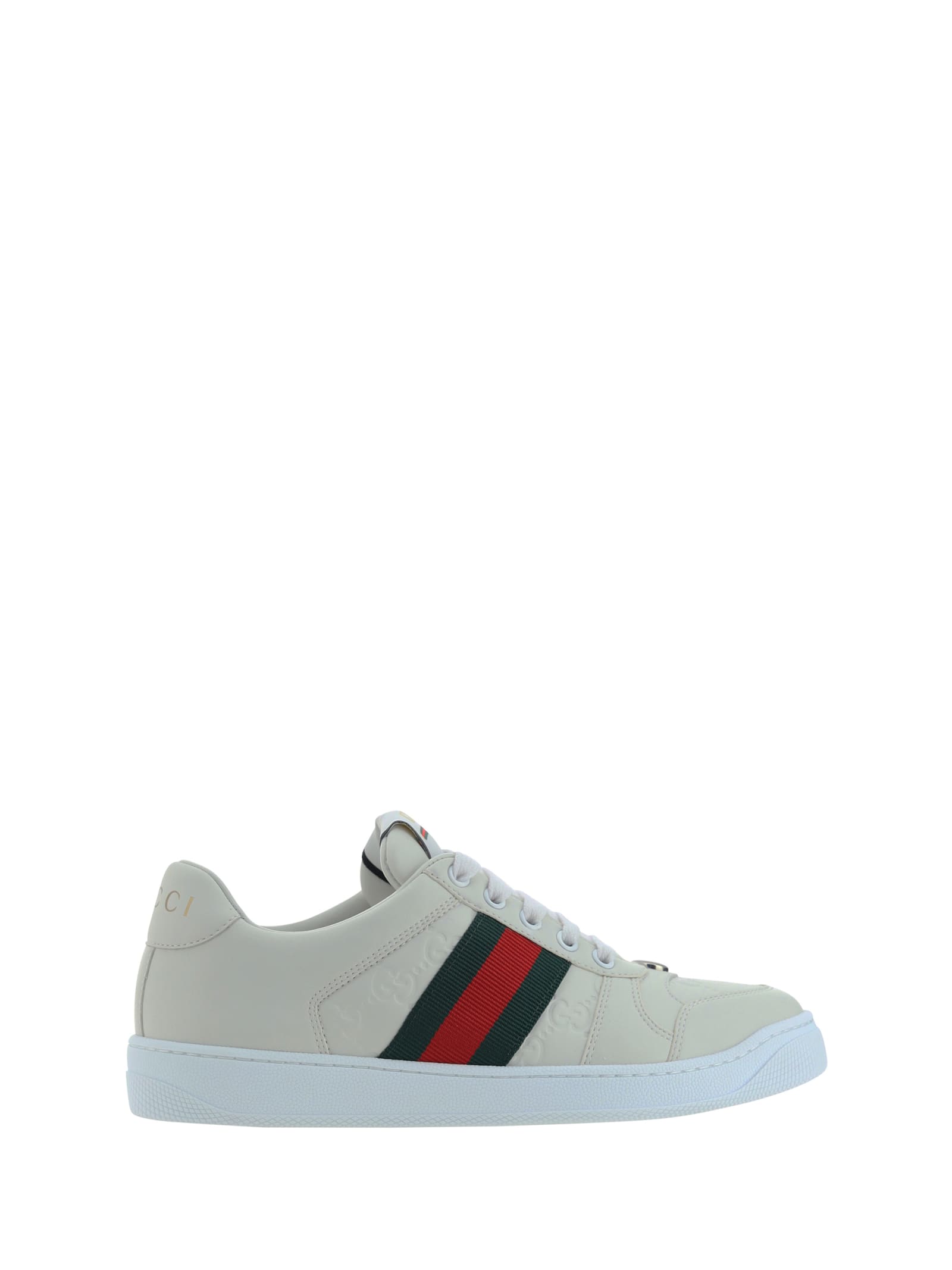 Shop Gucci Sneakers In White