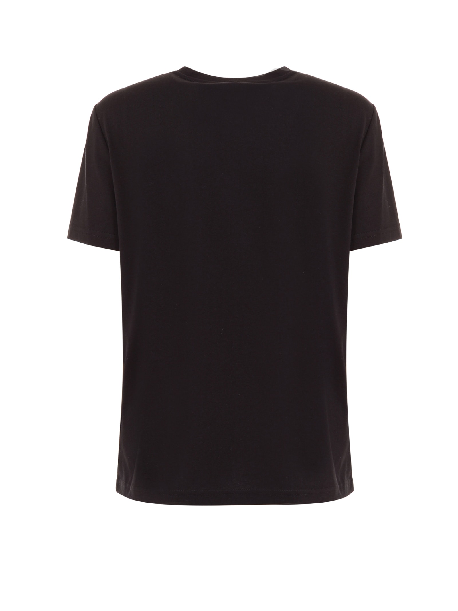 Just Cavalli Logo-embellished T-shirt In Black