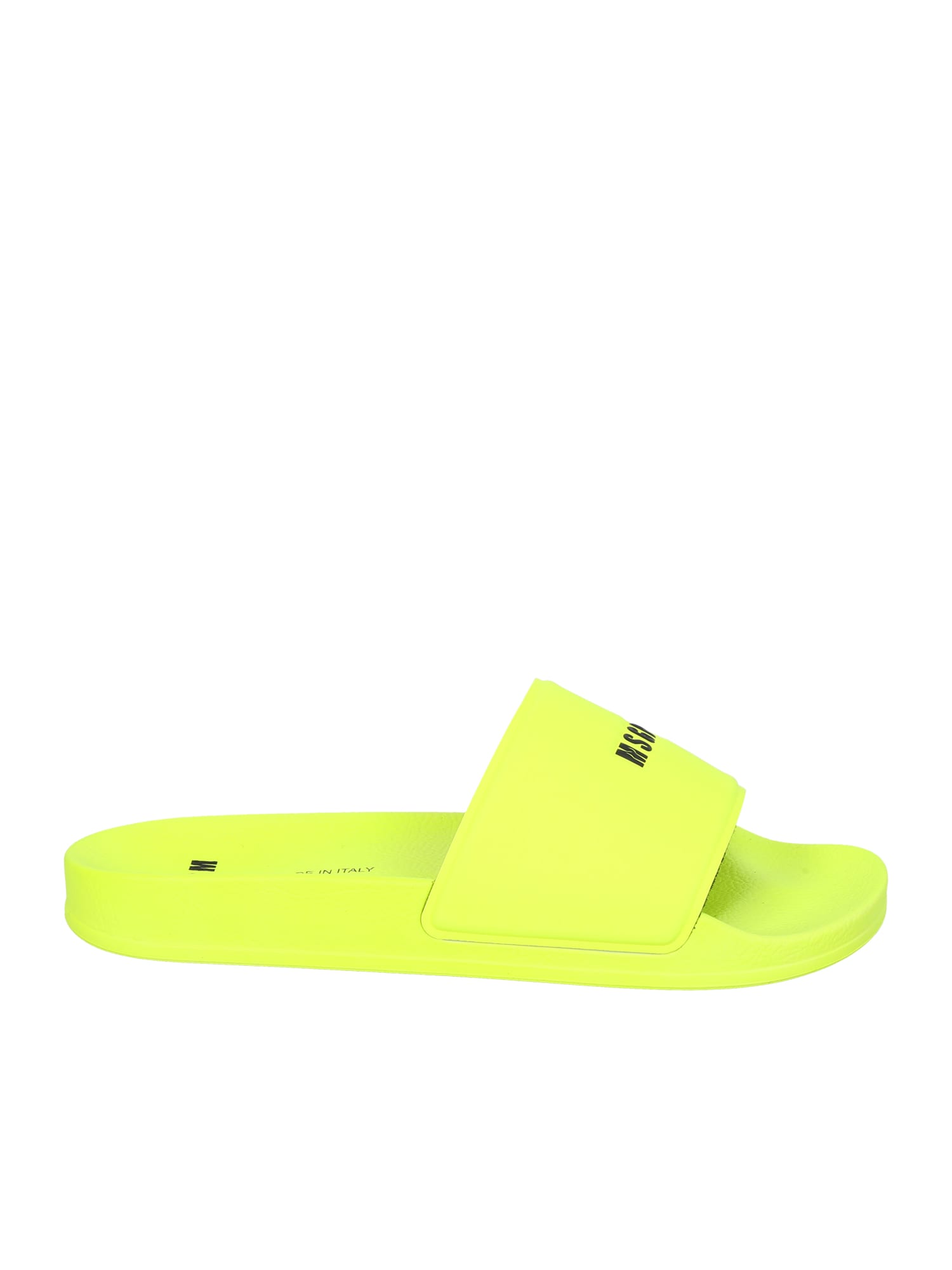 Msgm Sandals In Yellow