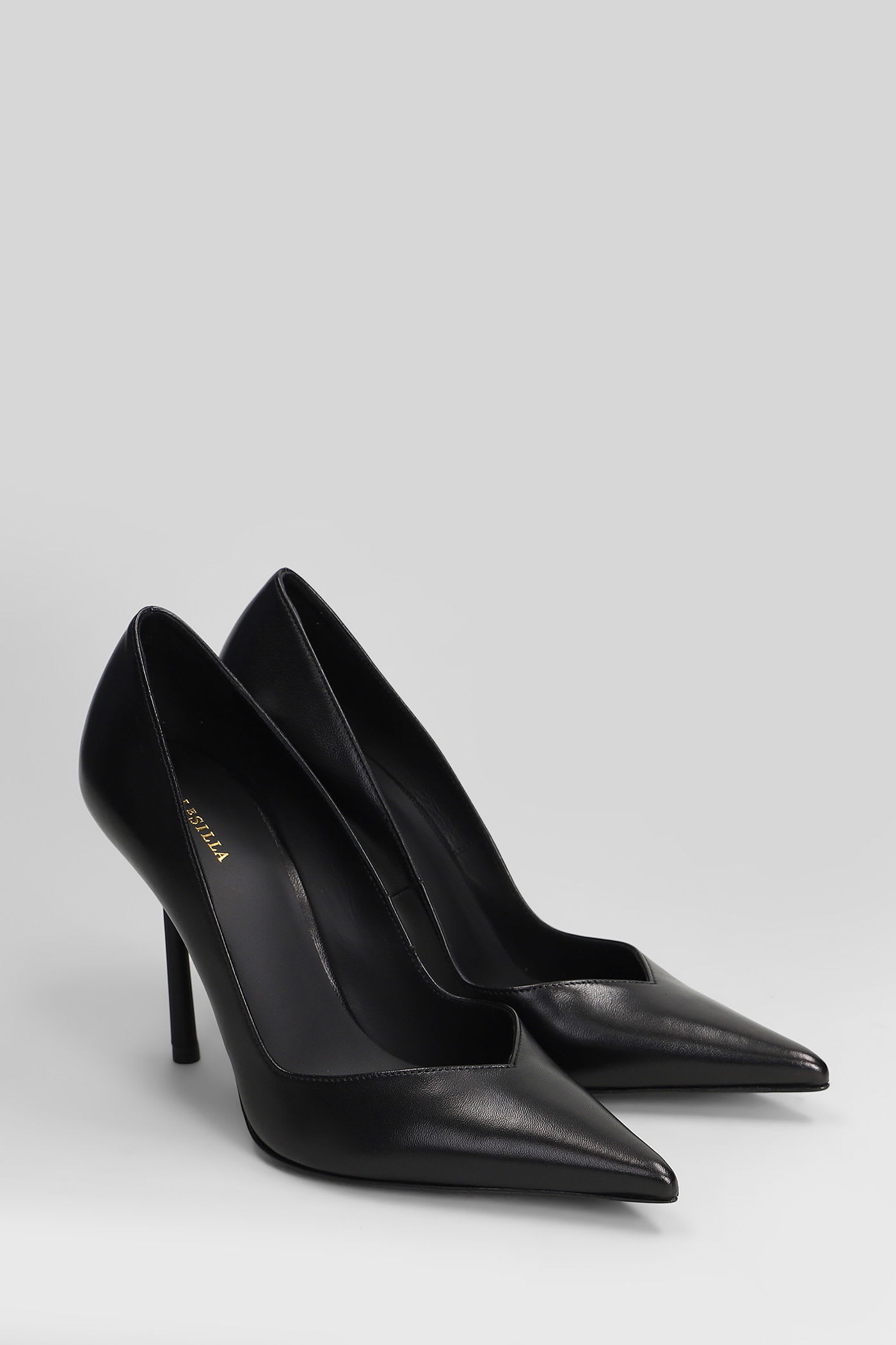 Le Silla 100mm Eva Pointed-toe Stiletto Pumps In Black