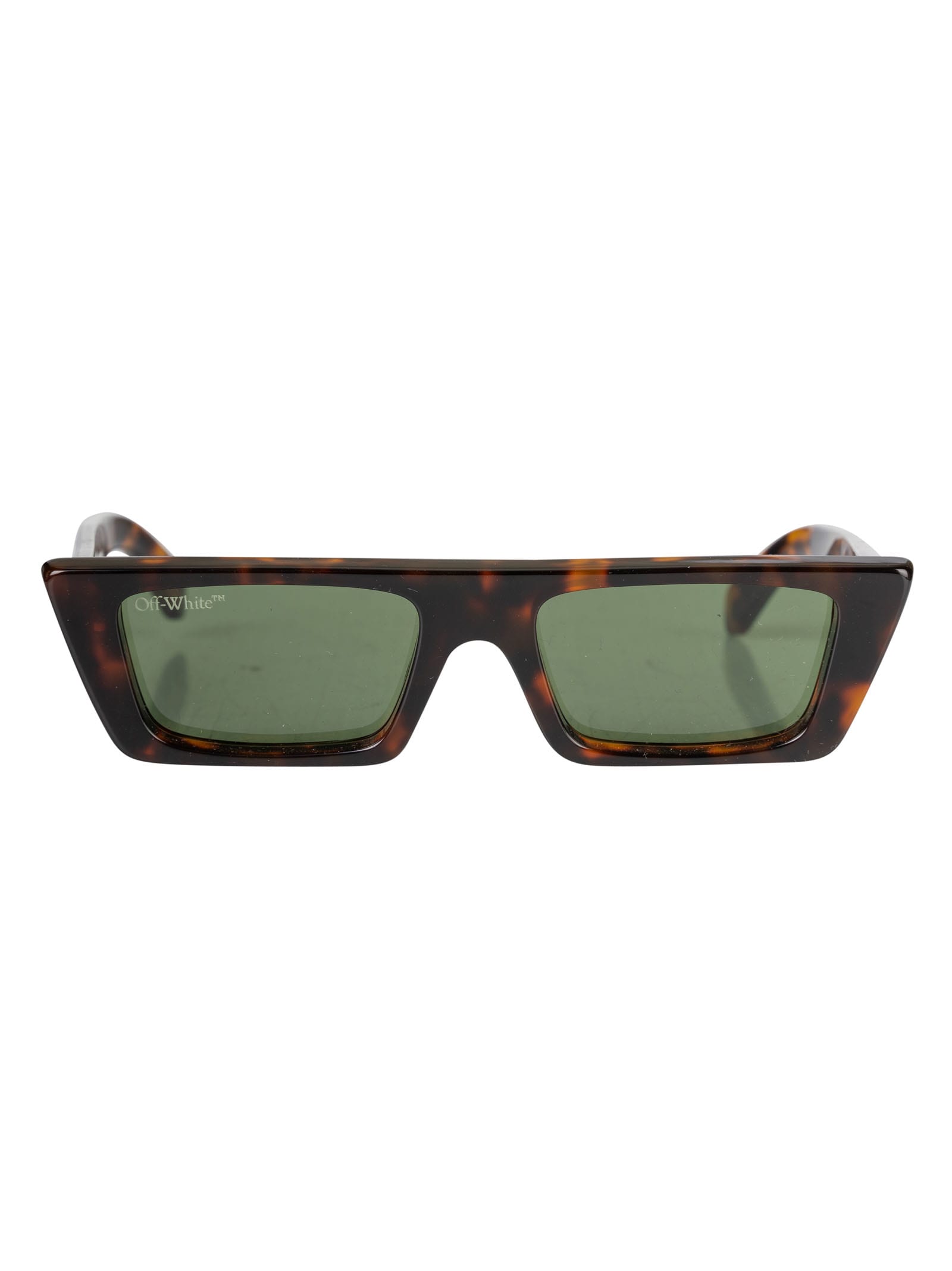 Click to view more detailed imagery on our partner's website Off-white Marfa Sunglasses In Brown/green
