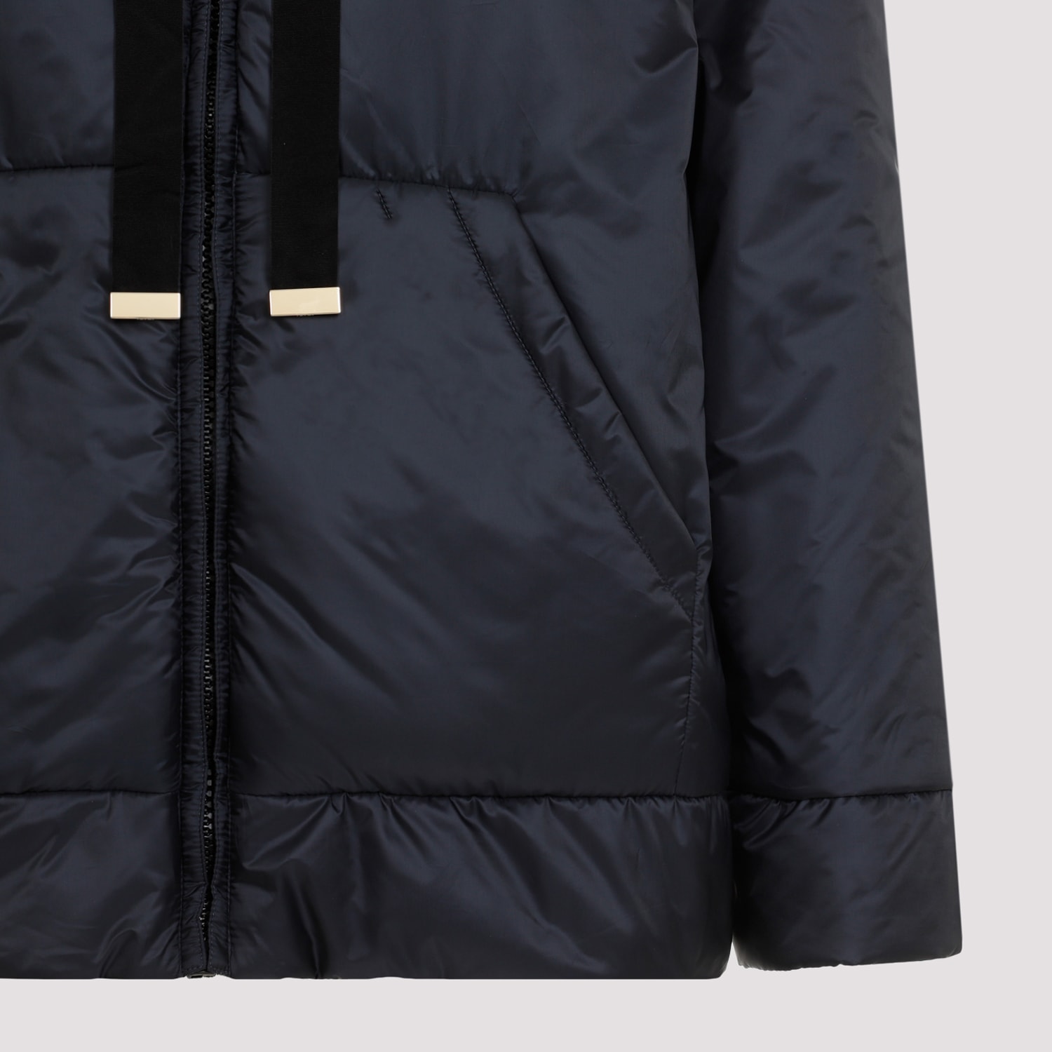 Shop Max Mara The Cube Greenbox Jacket In Dark Blue