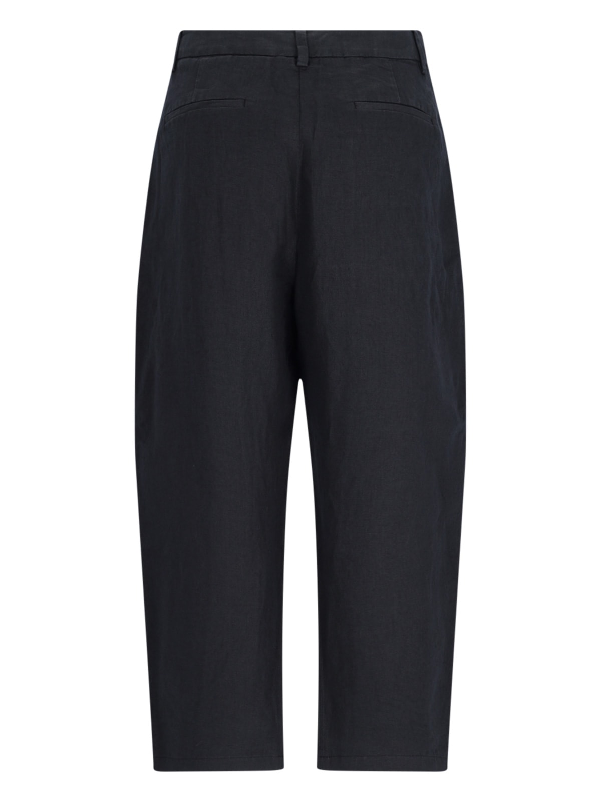 Shop Sibel Saral Monfil Navy Trousers In Blue