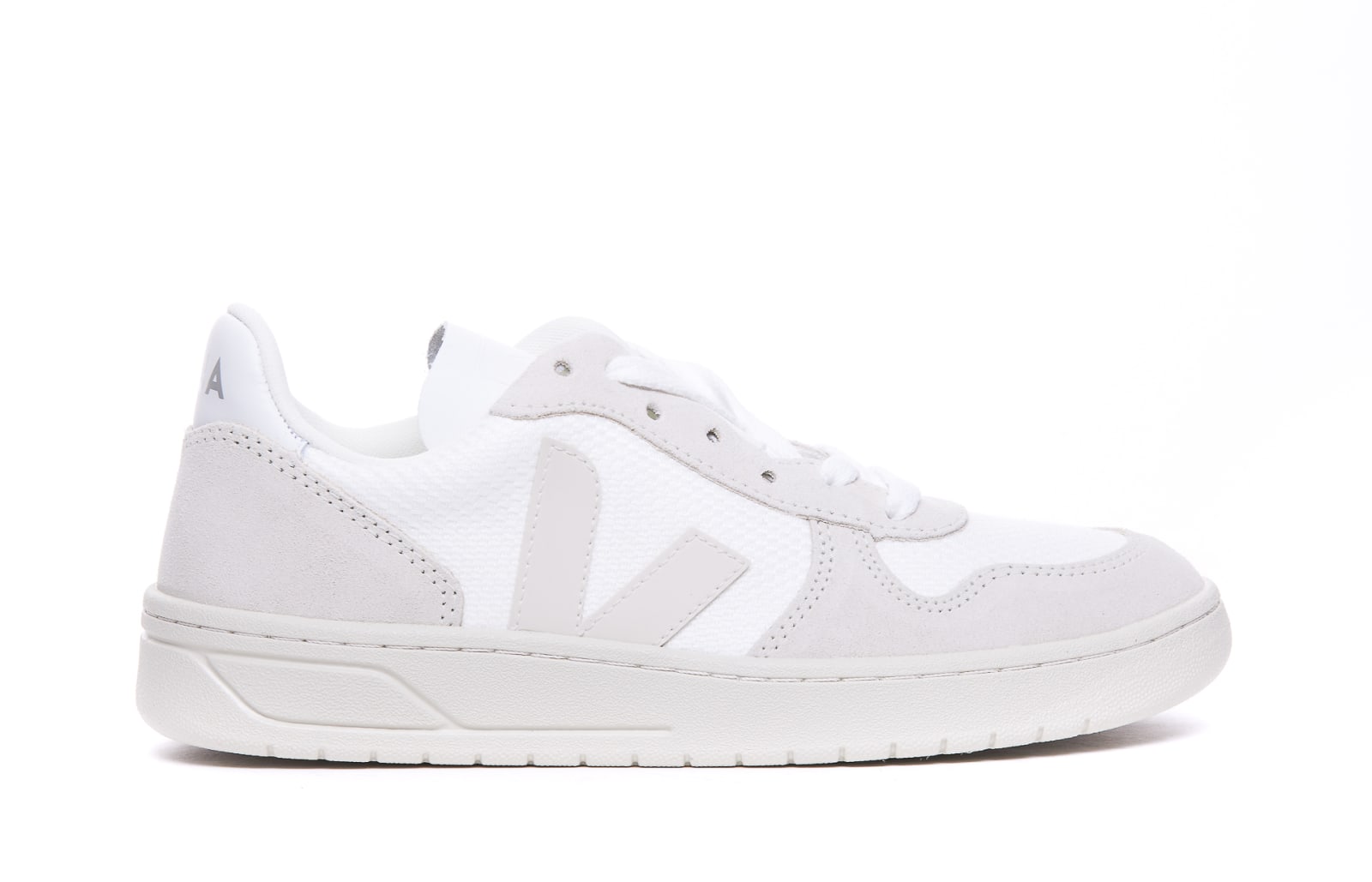Veja V-10 B-mesh Sneakers White Natural Pierre In White