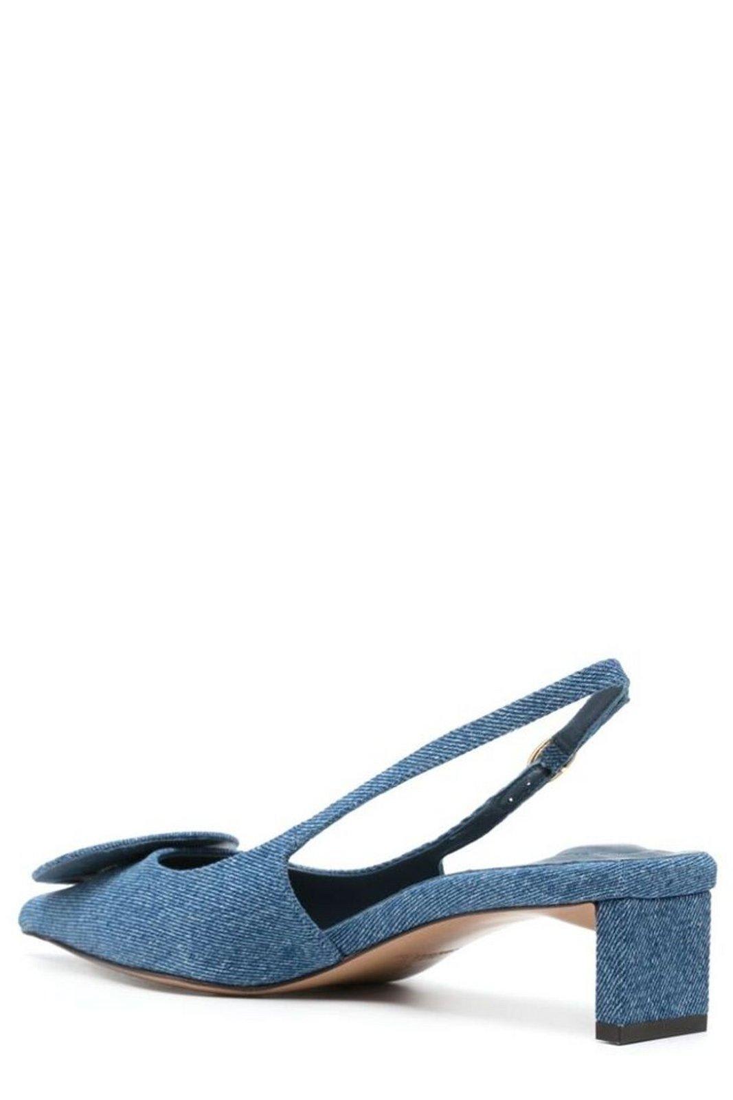 Jacquemus Les Slingbacks Duelo 40mm Pumps In Blue
