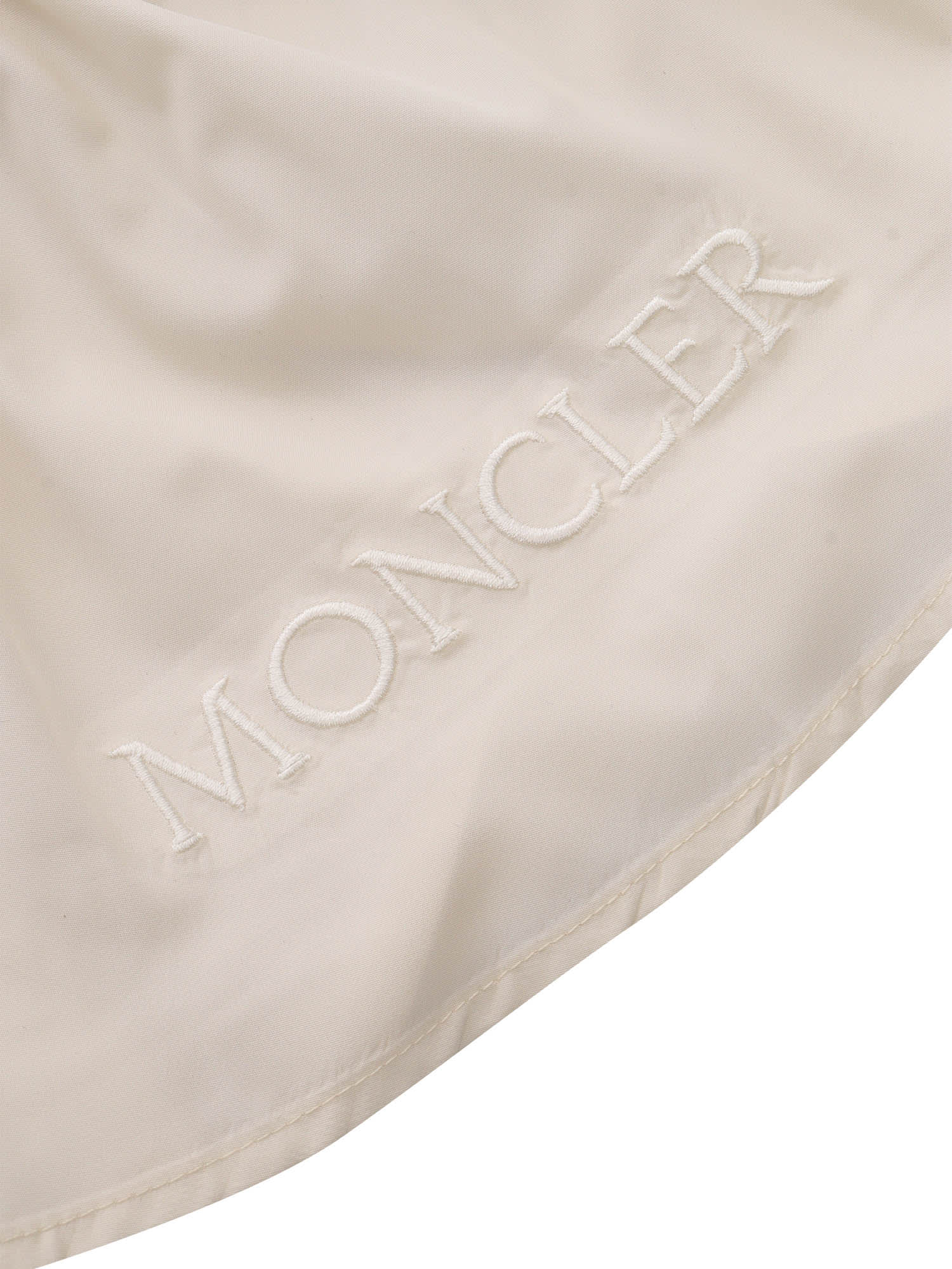 Shop Moncler Top In Cream