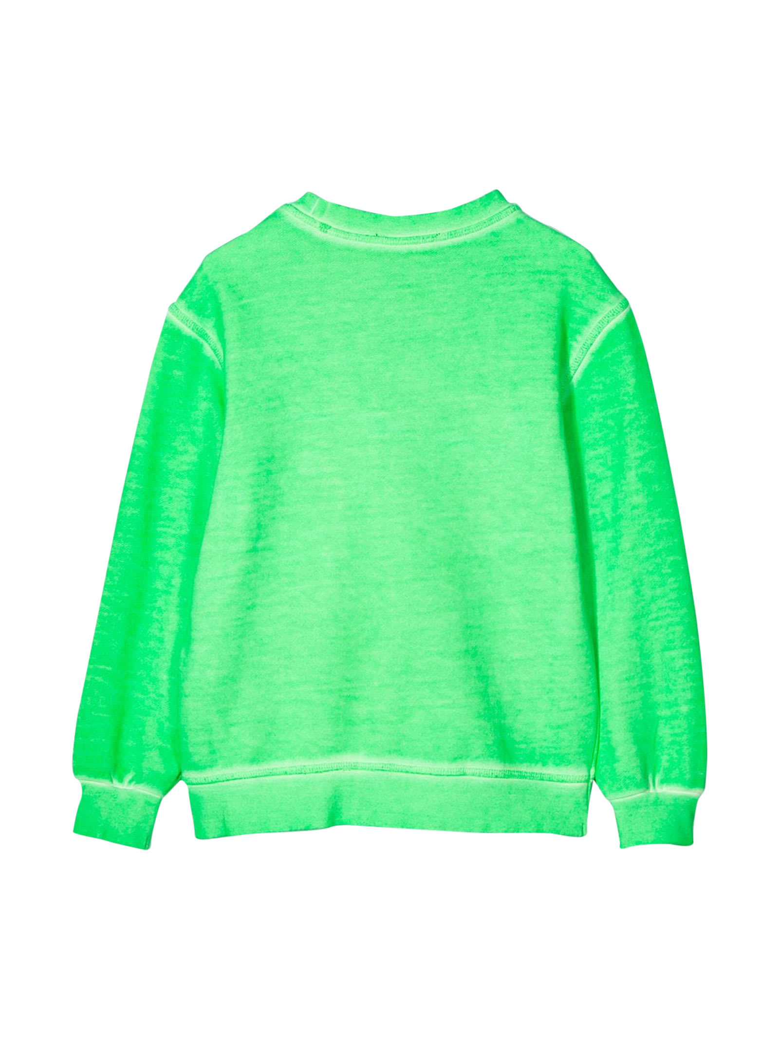 faded green sweatshirt