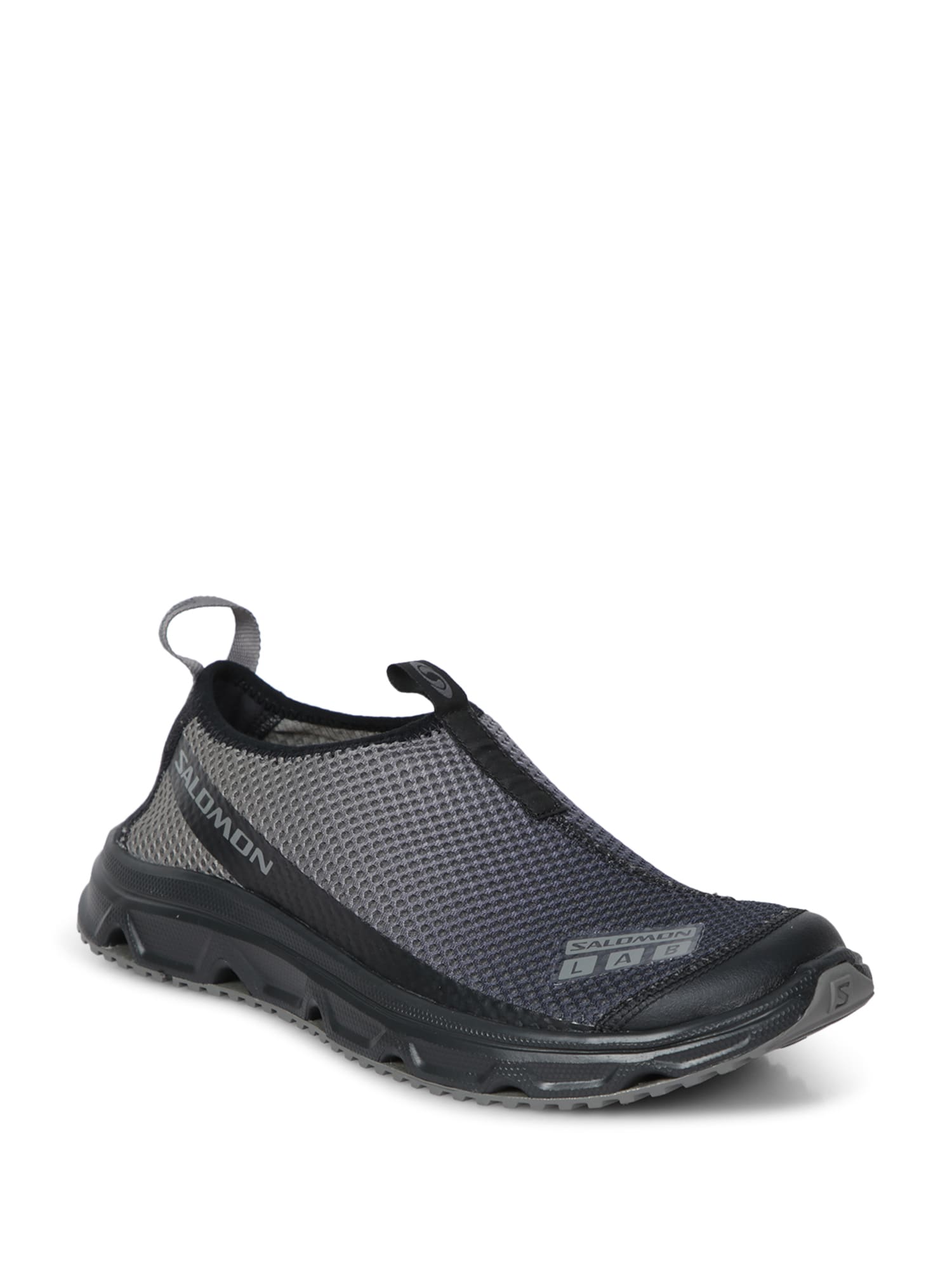 Salomon Pull-on Mesh Sneakers In Black