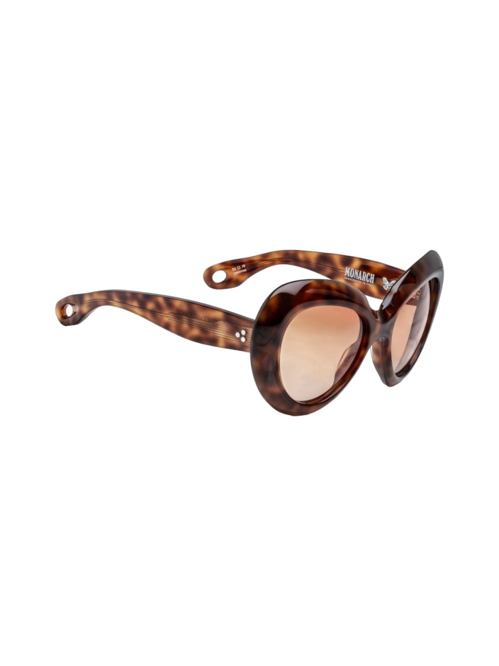 Shop Jacques Marie Mage Monarch - Teddy Brown Sunglasses