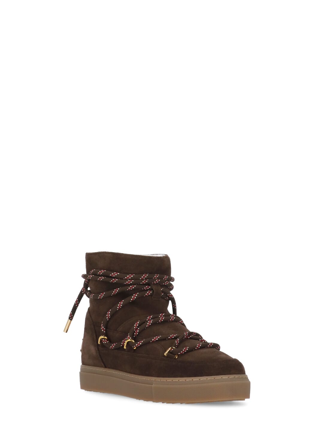 Shop Coccinelle Jacquard Lace Boots X Inuikii In Brown