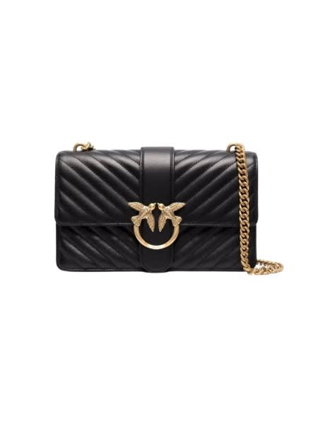 Pinko Love Icon Quilted Shoulder Bag