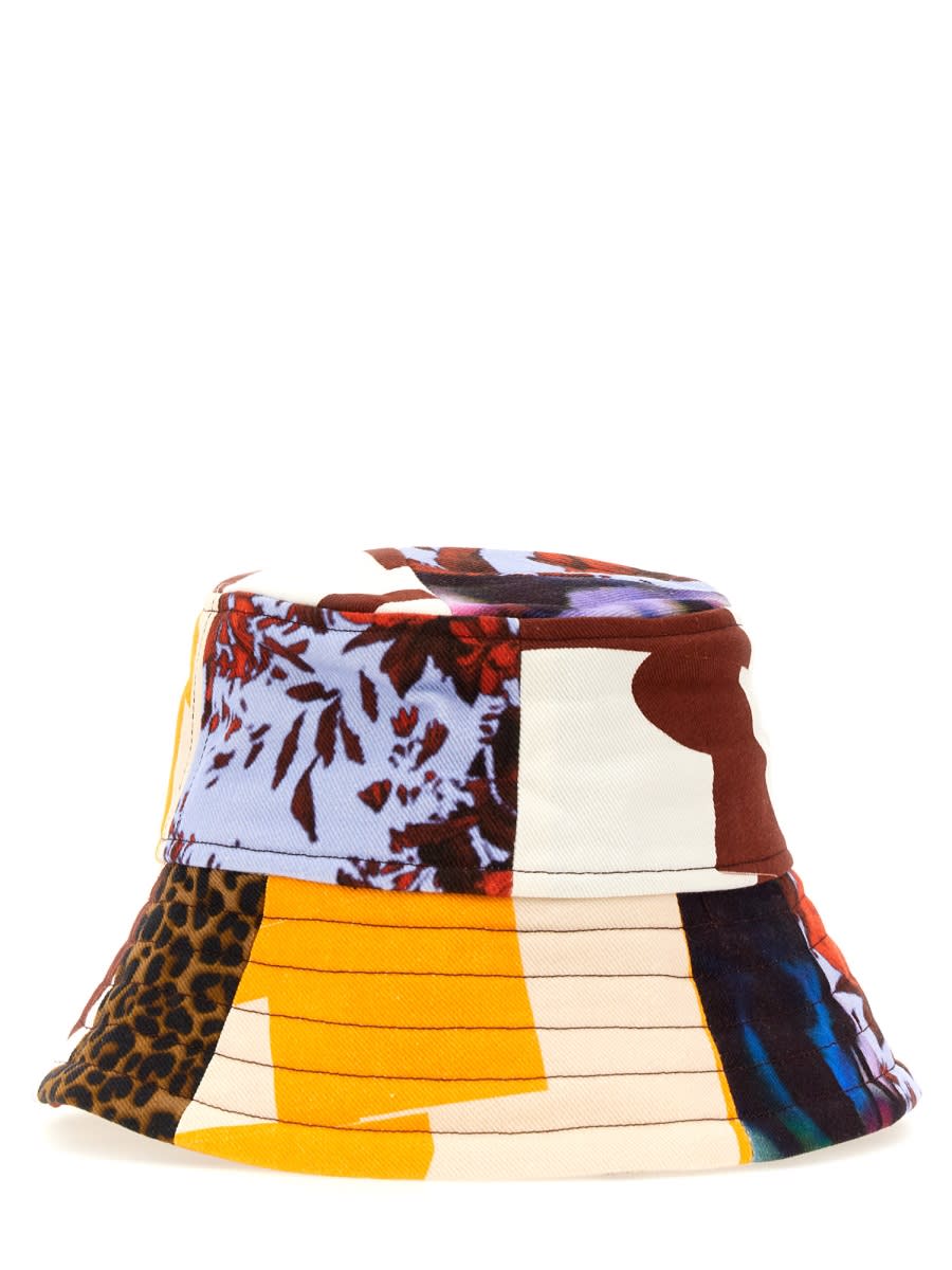 Dries Van Noten Bucket Hat In Bordeaux