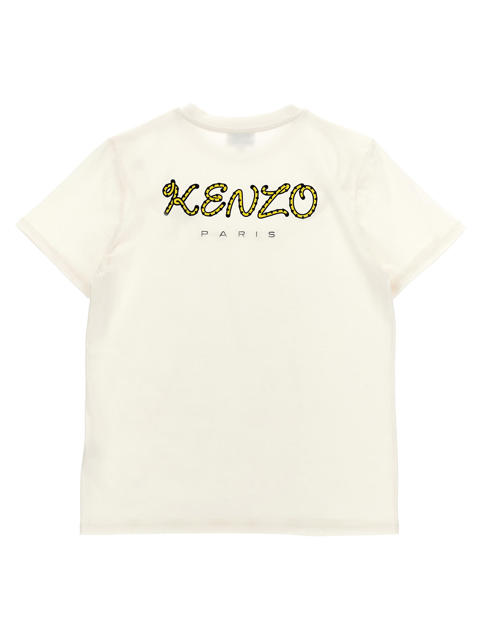 Kenzo Logo Patch T-shirt In White