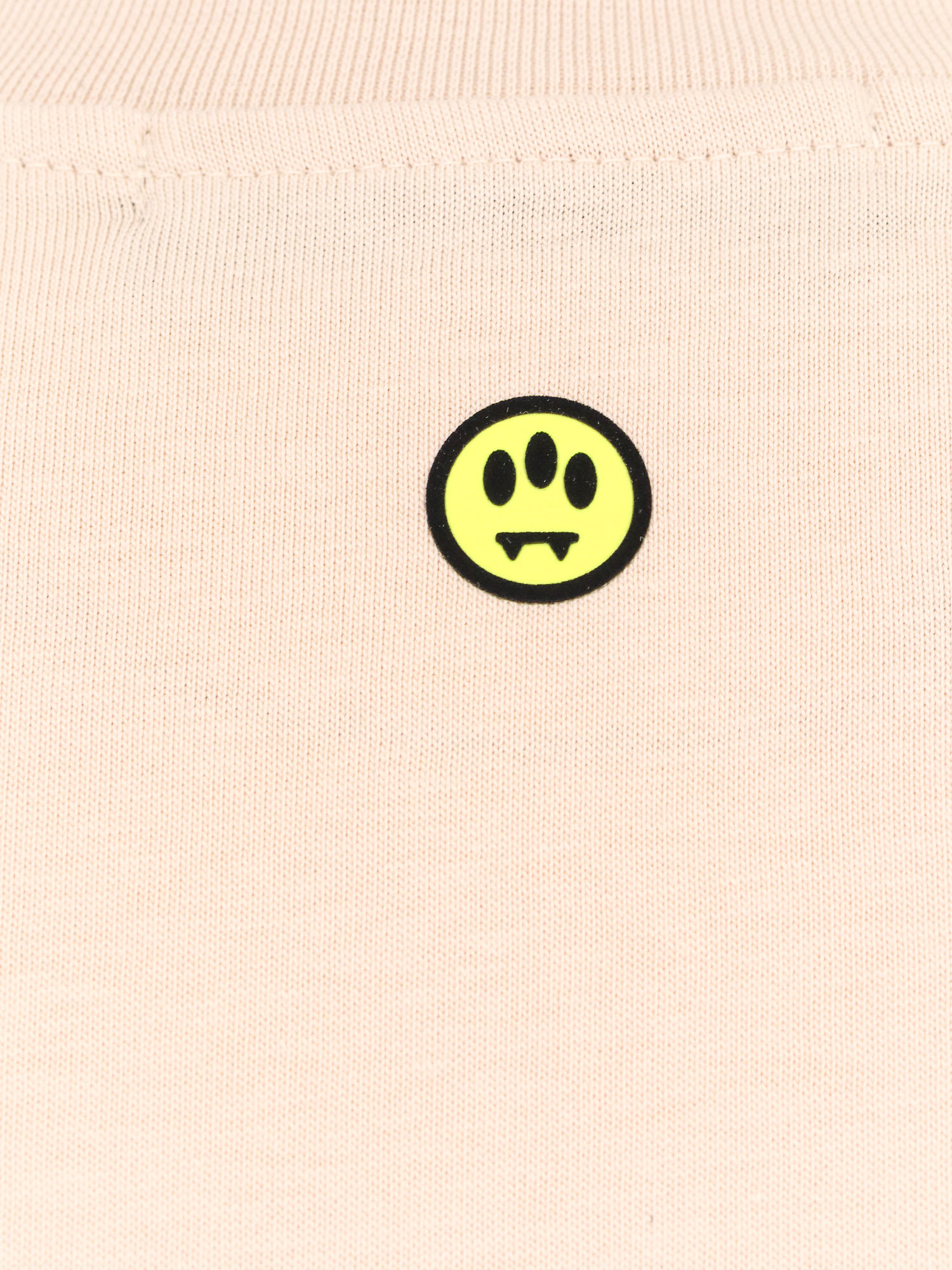 Barrow Logo Print Short-sleeved T-shirt In Beige