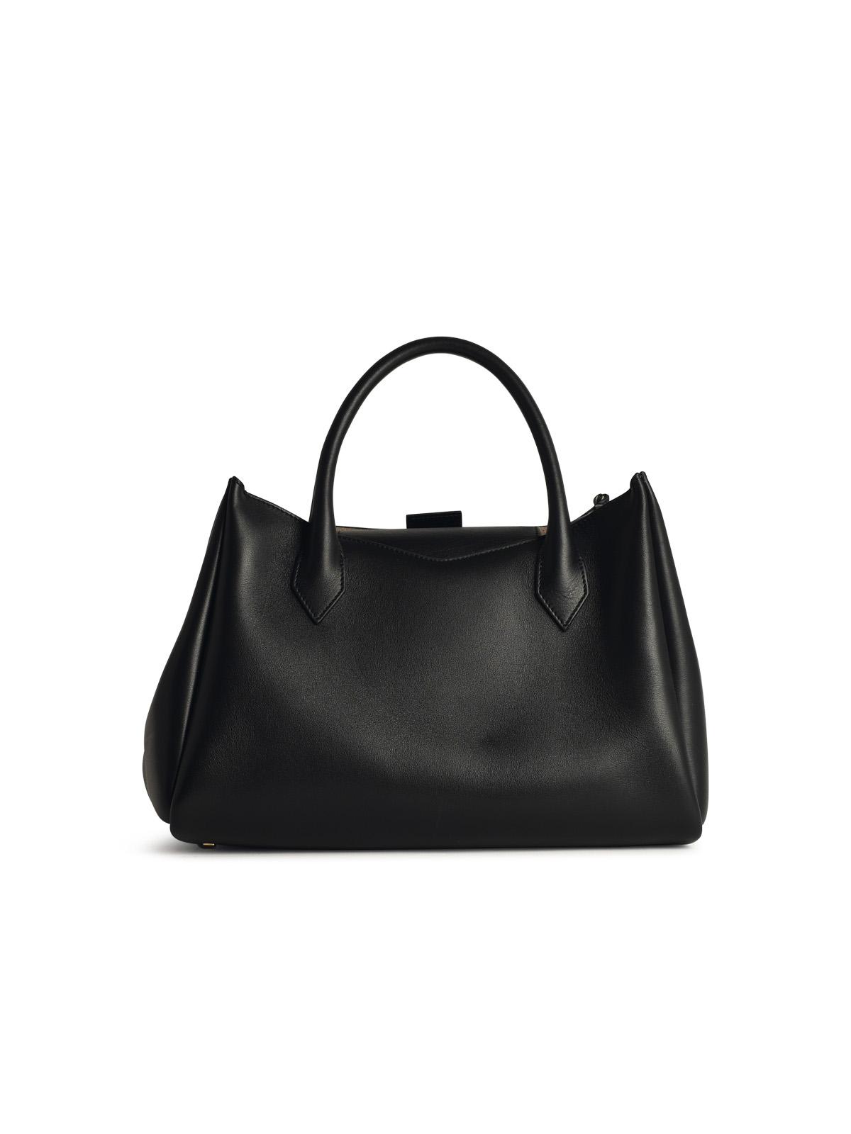 Shop Lanvin Black Leather Bag