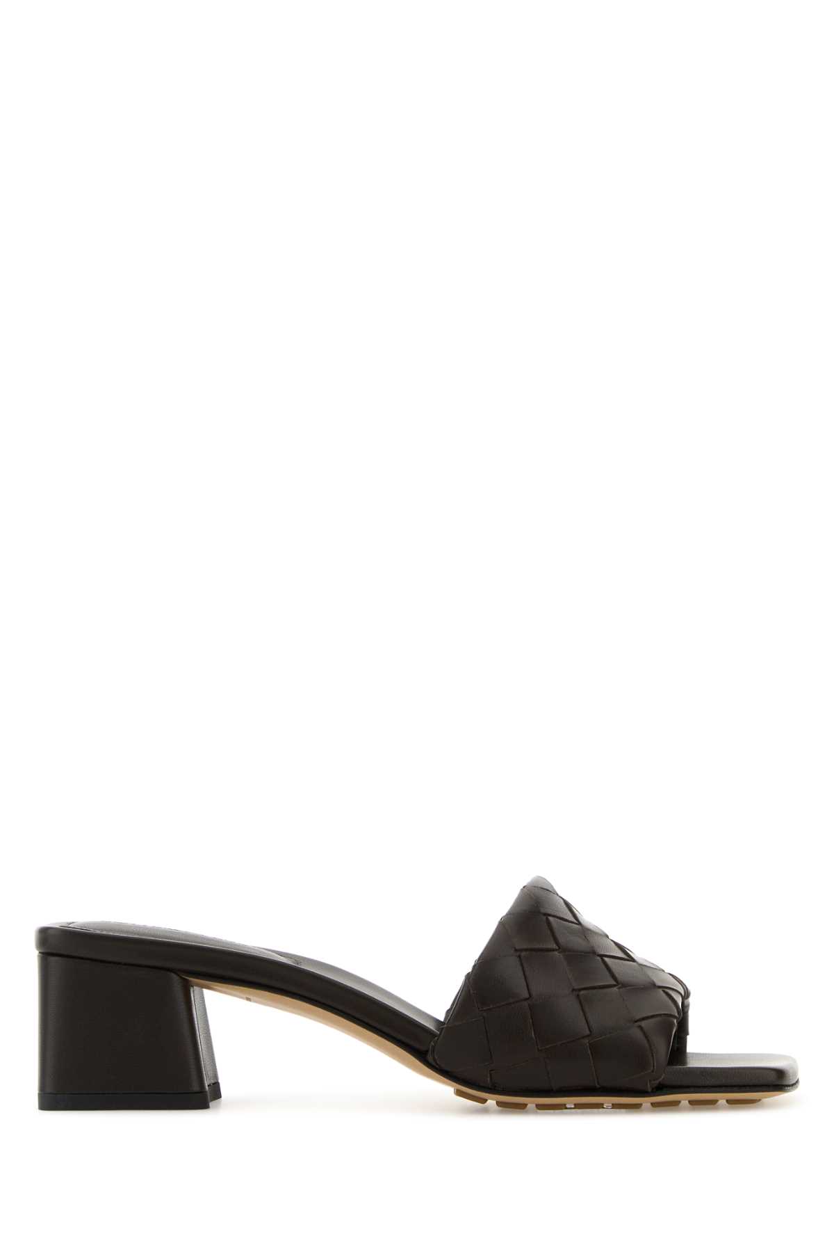 Brown Leather Parco Mules