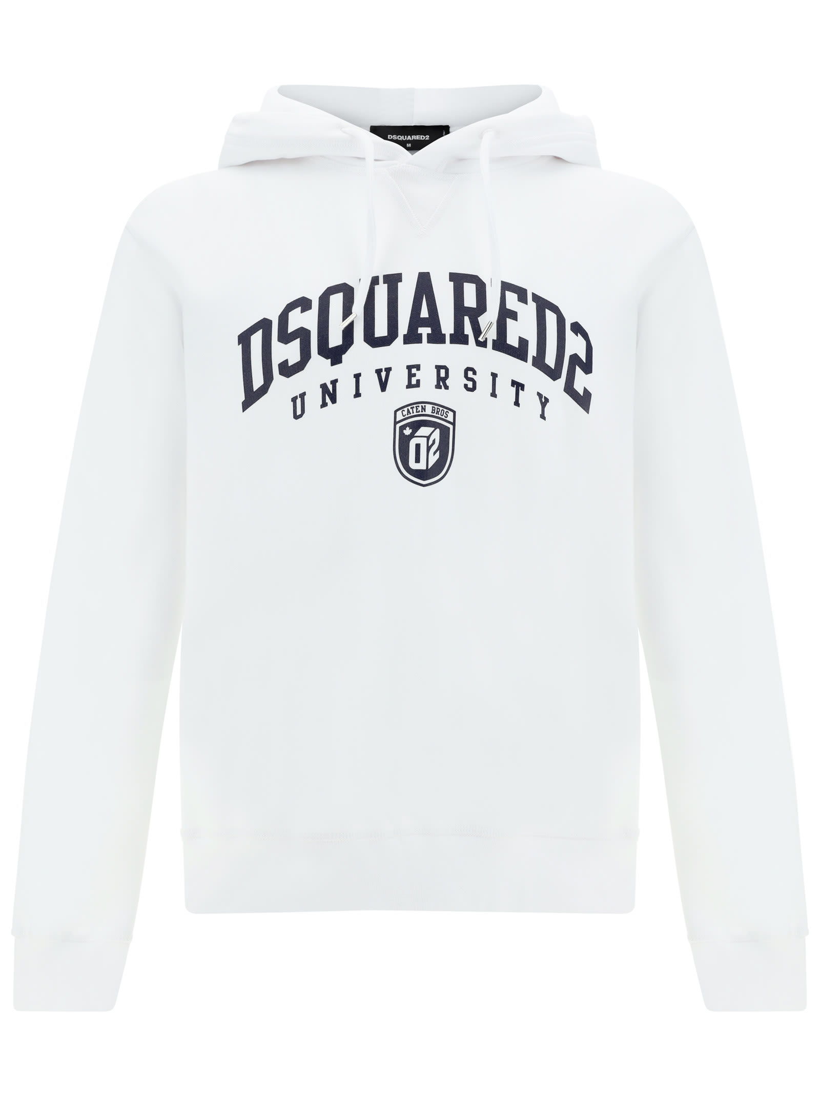 Shop Dsquared2 Hoodie In White