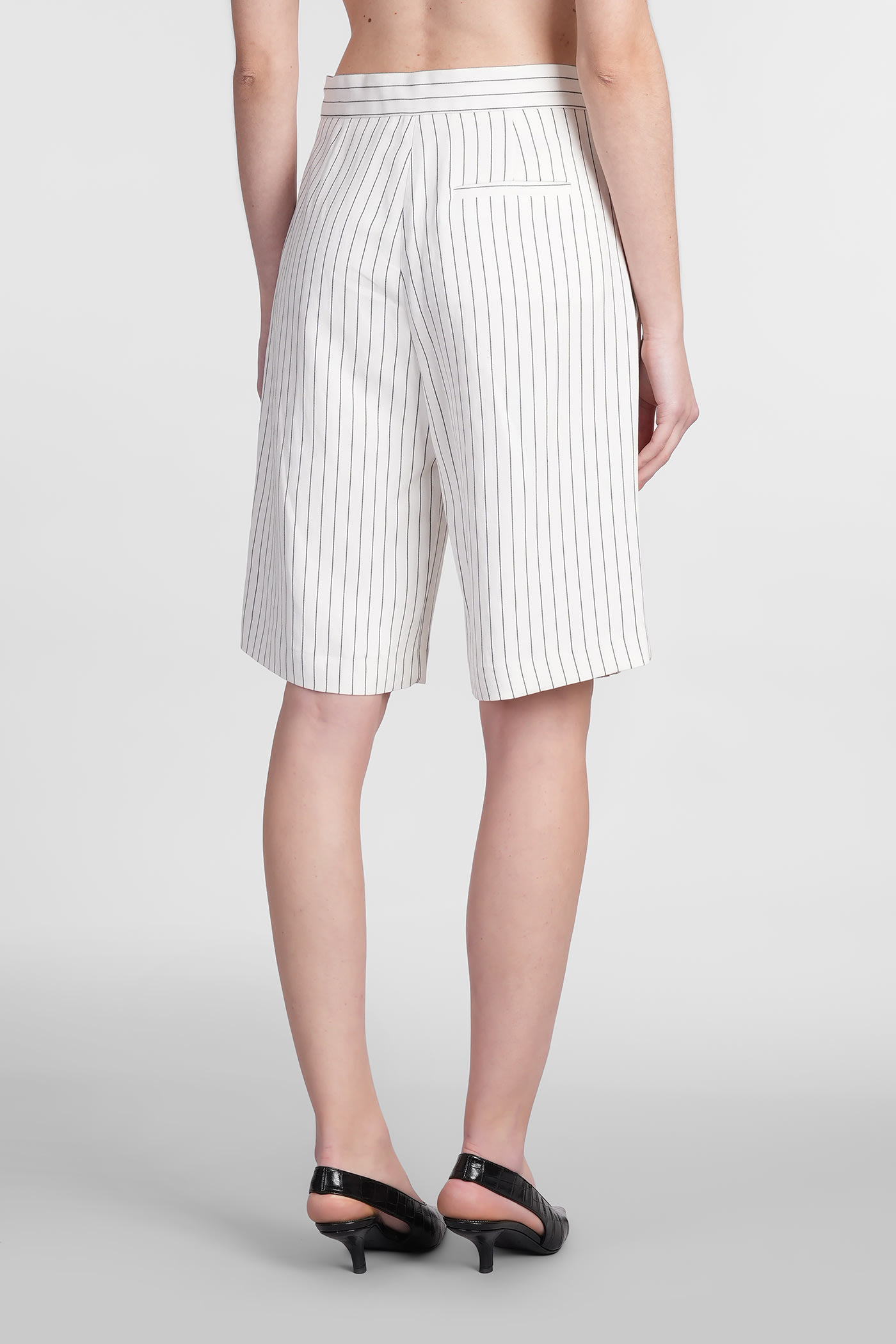 Loulou Studio Piera Pants In White Viscose In White