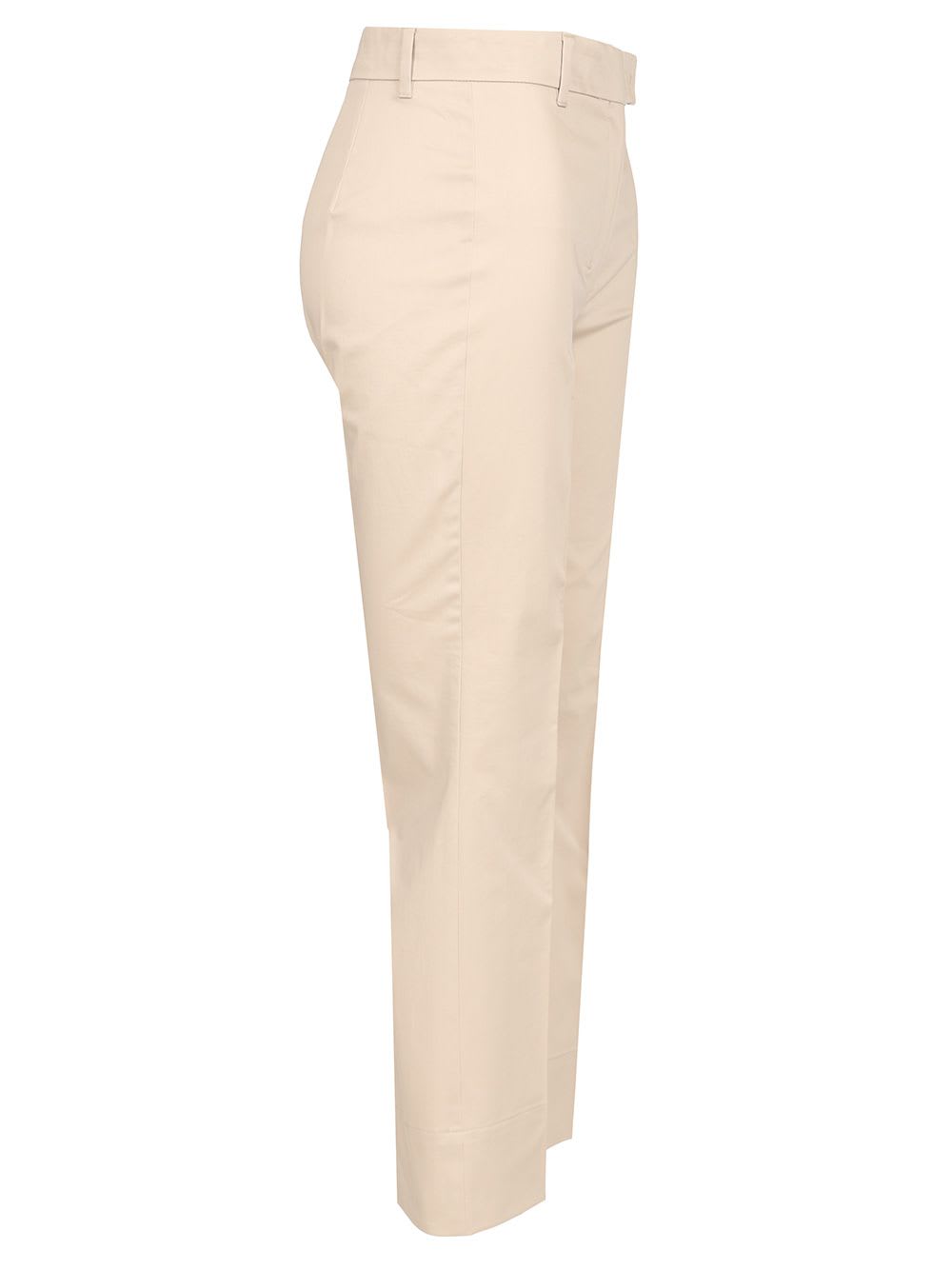 'S MAX MARA SKINNY SATIN TROUSERS