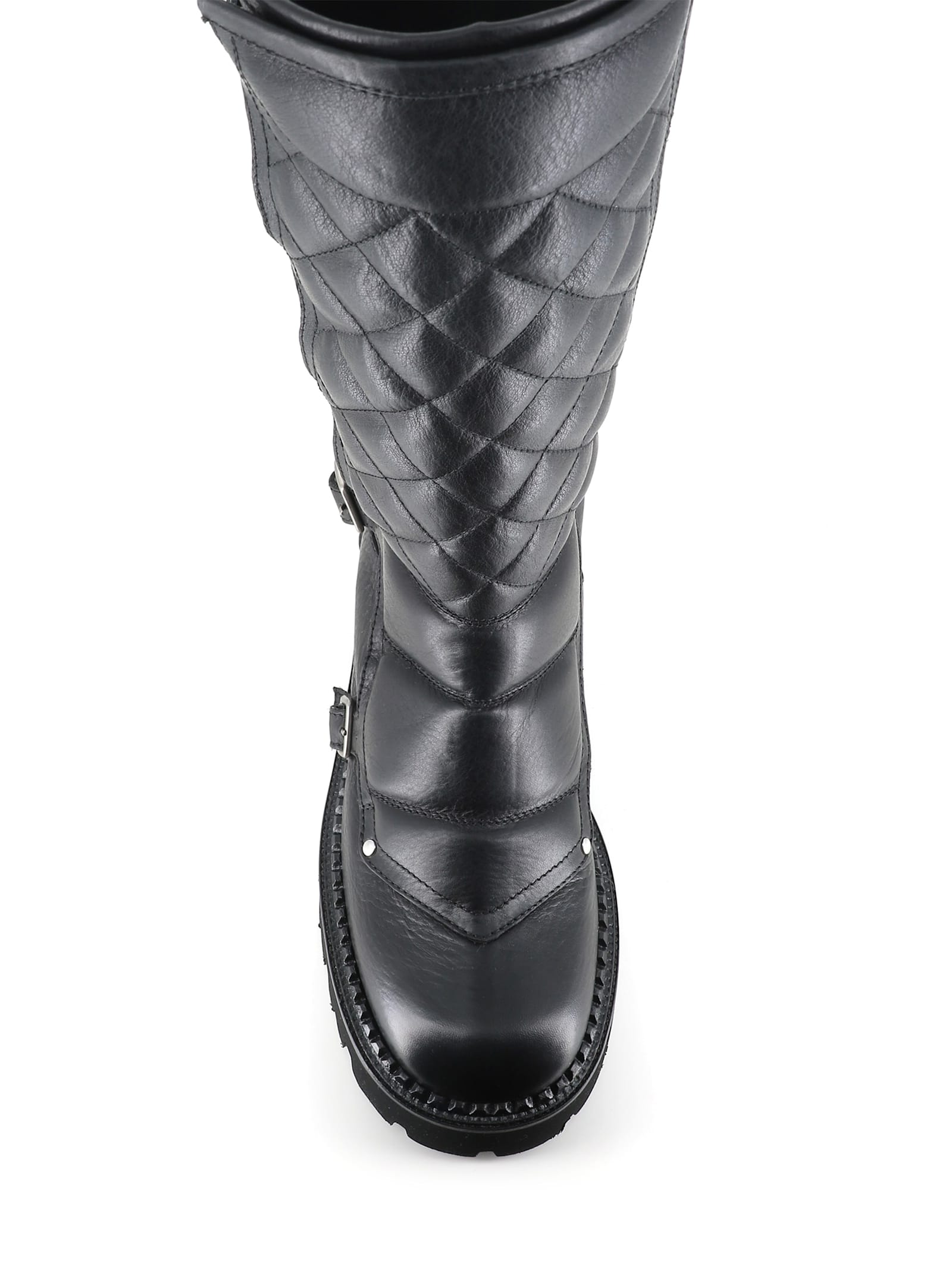 Sartore Biker With Buckles In Black