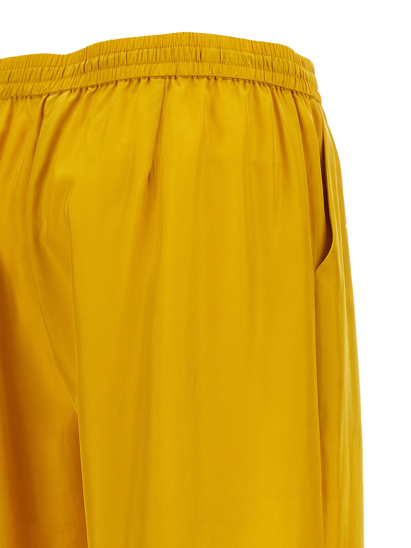 Shop P.a.r.o.s.h Sunny Pants In Yellow