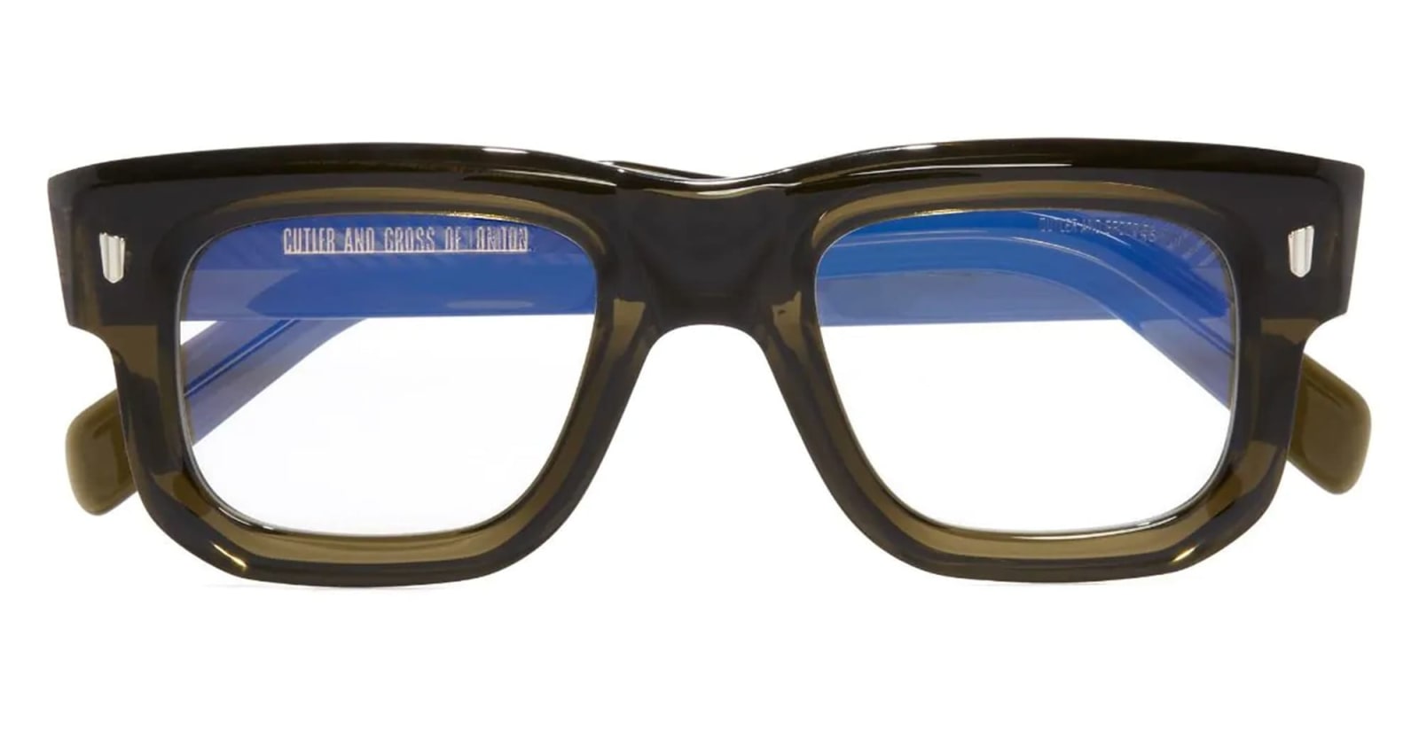 Shop Cutler And Gross 1402 / Olive Rx Glasses