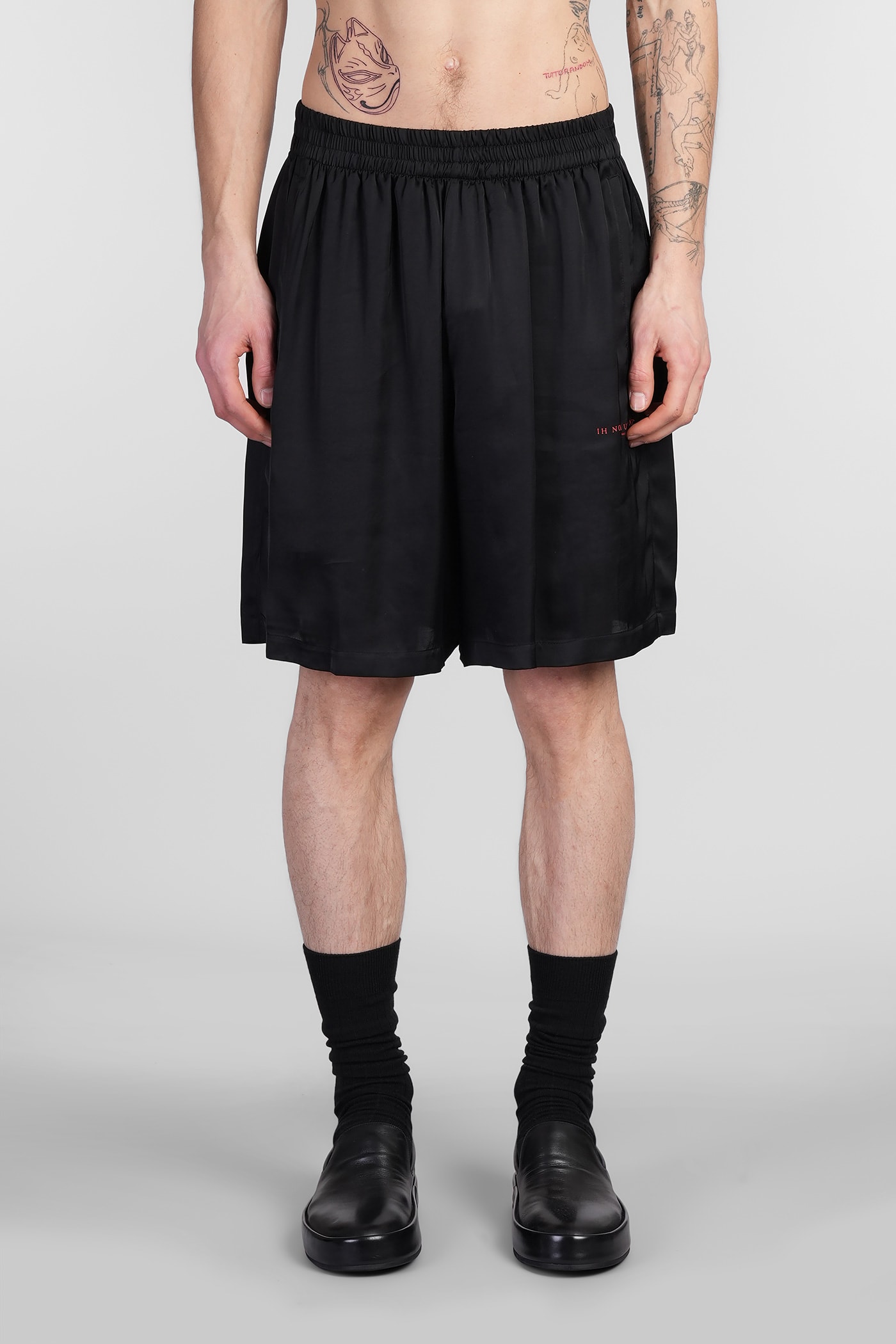 Shorts In Black Viscose