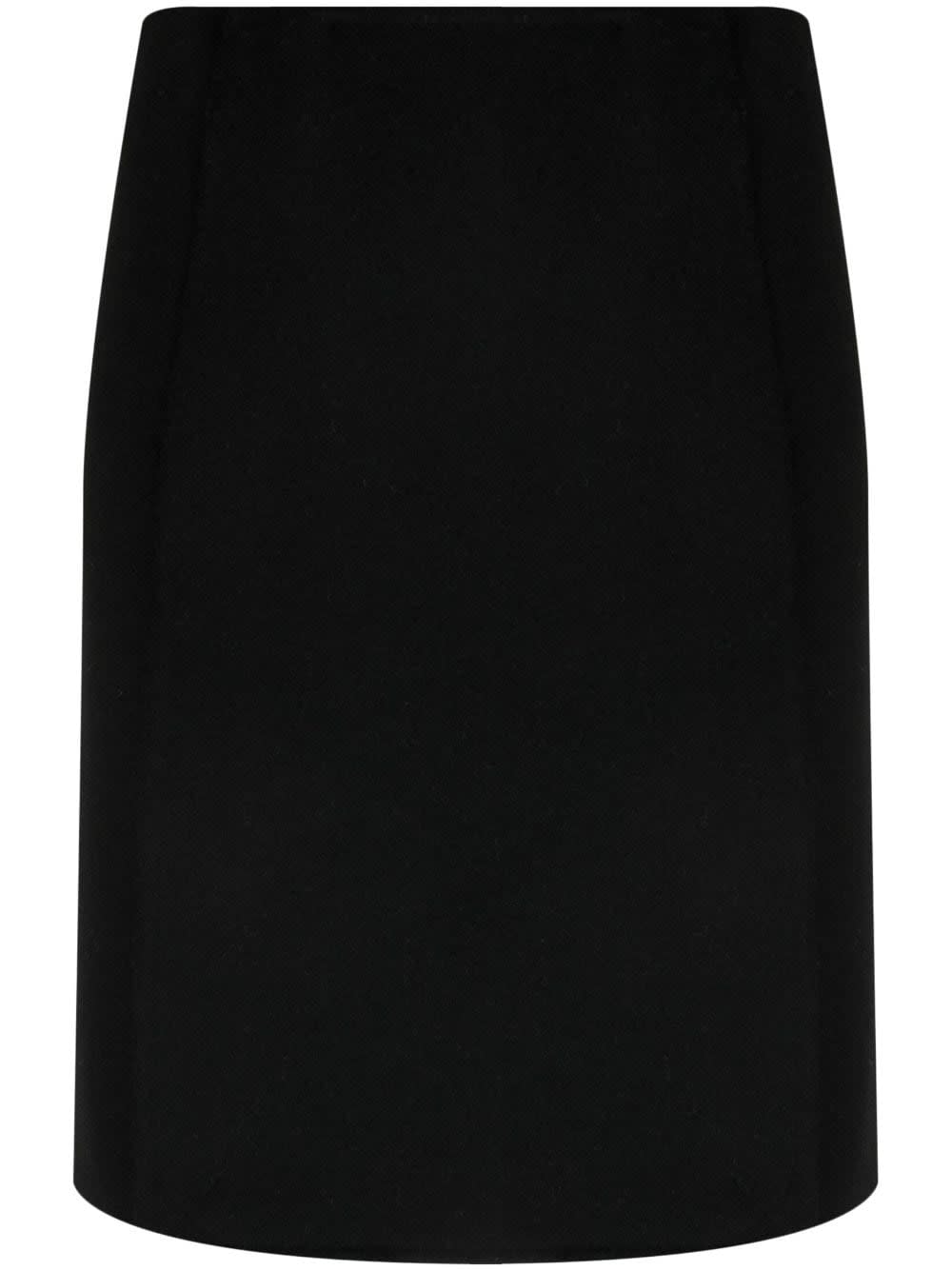 P.A.R.O.S.H DOUBLE SHORT SKIRT WITH SLIT