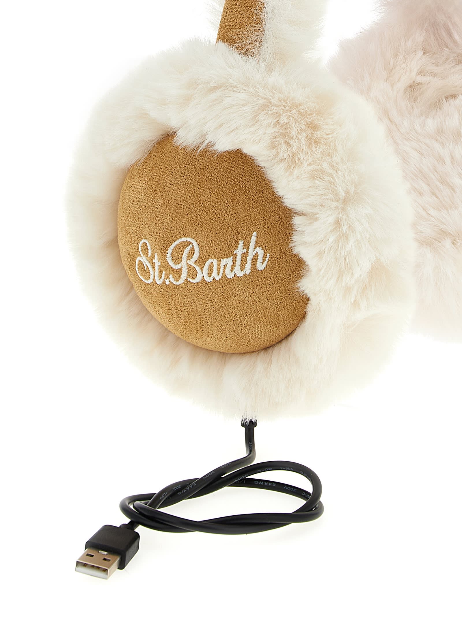 Mc2 Saint Barth Wireless Speaker Earmuffs In Neutral