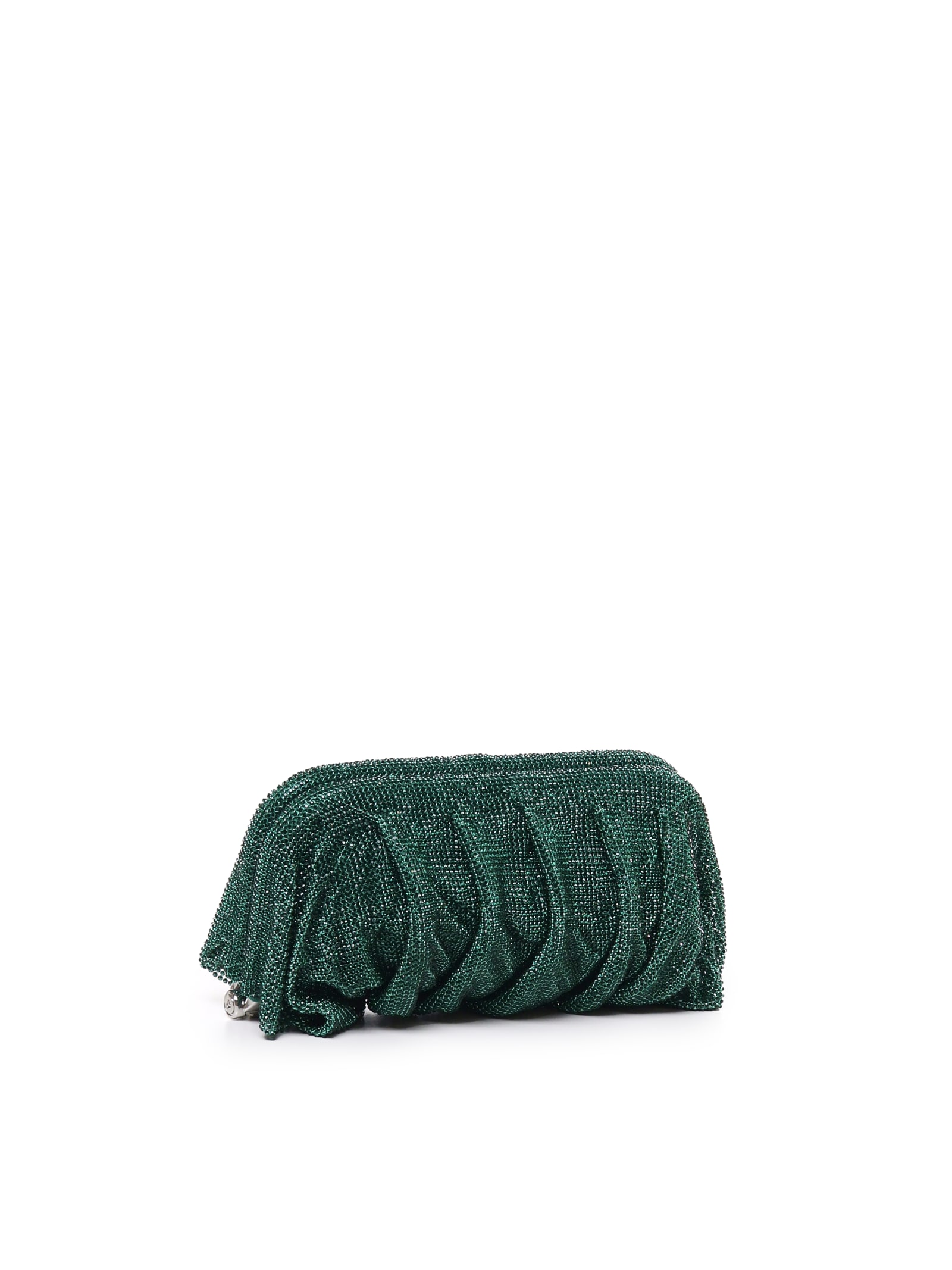 Shop Benedetta Bruzziches Pochette Venus In Green