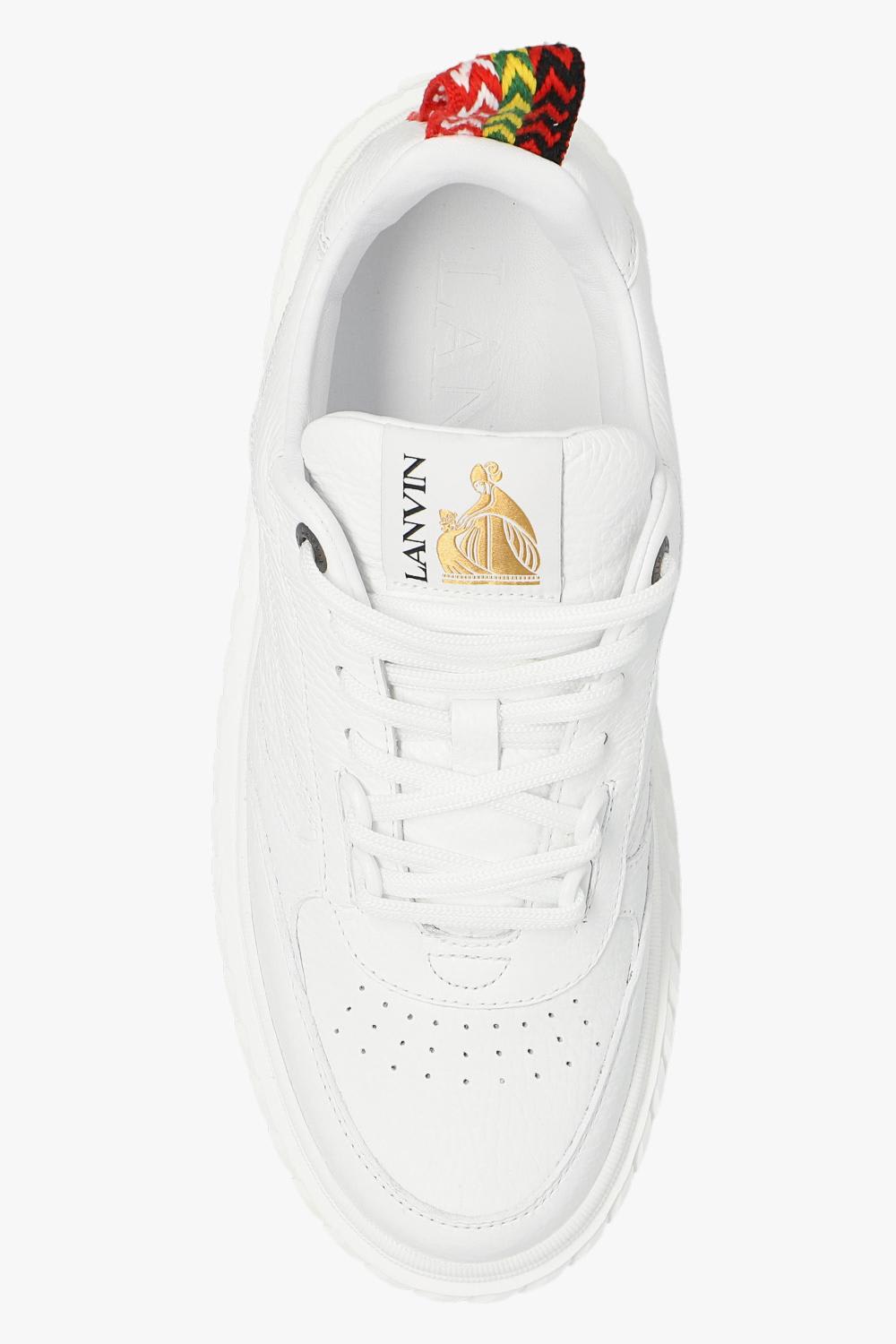 Lanvin Curbies 2 Platform Low-top Sneakers In White
