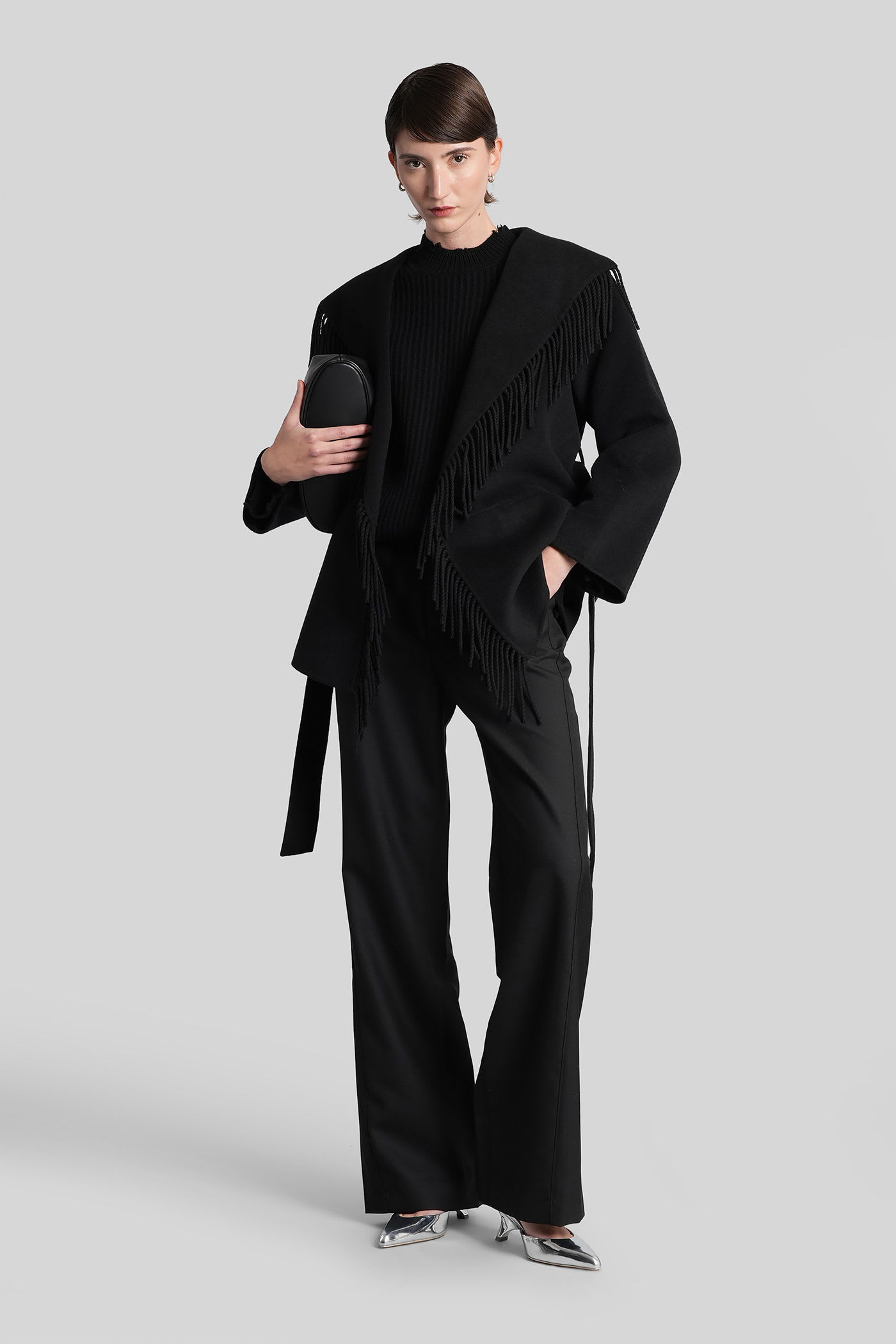 Simkhai Willa Knitwear In Black Wool In Black