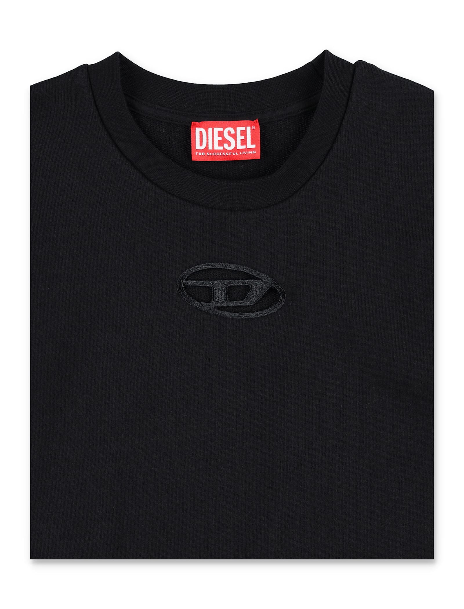 Diesel Kid - Straslium Sweatshirt In Black