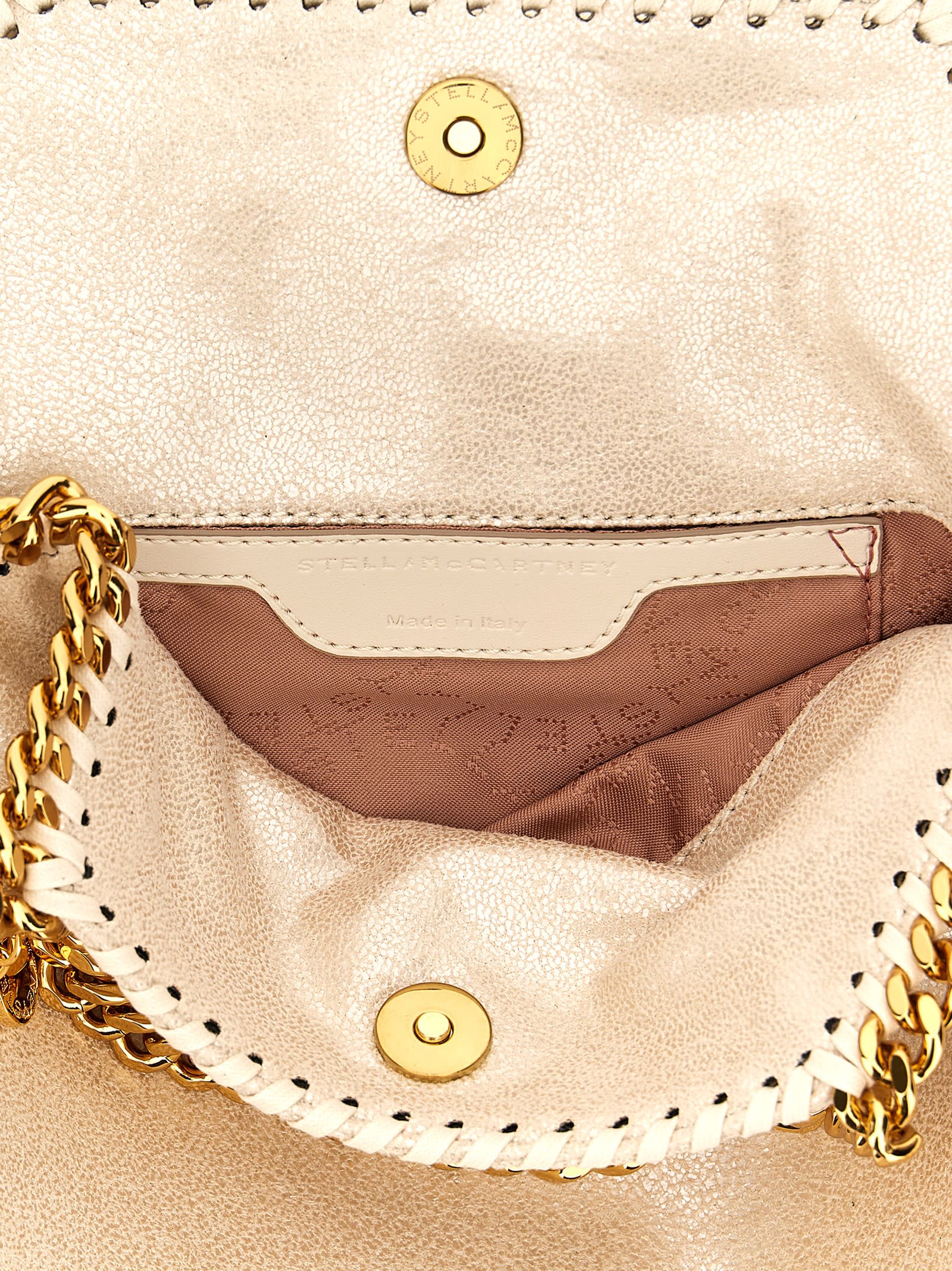 Shop Stella Mccartney Mini Falabella Handbag In Pink
