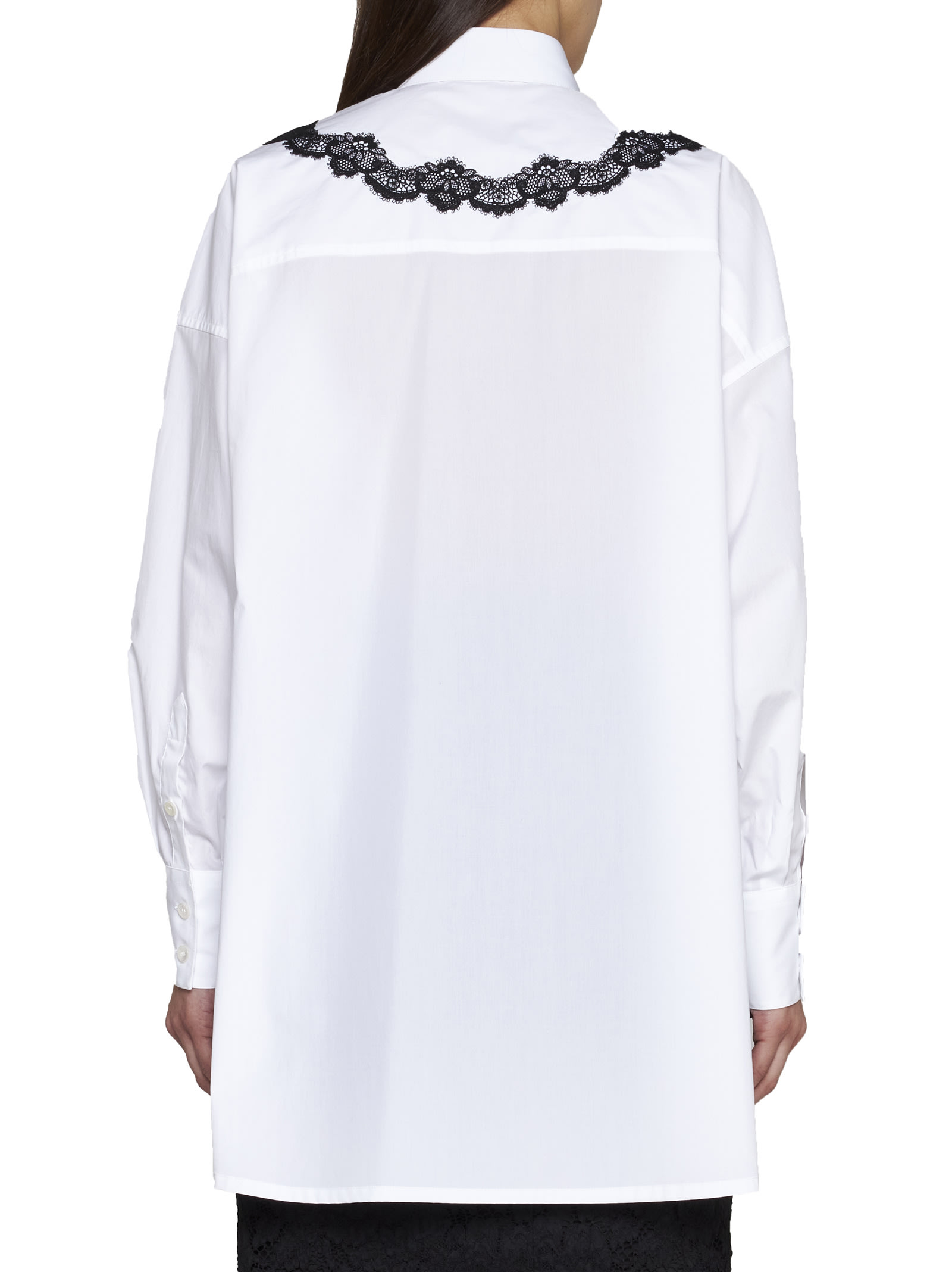 Dolce & Gabbana Shirt In Bianco Ottico