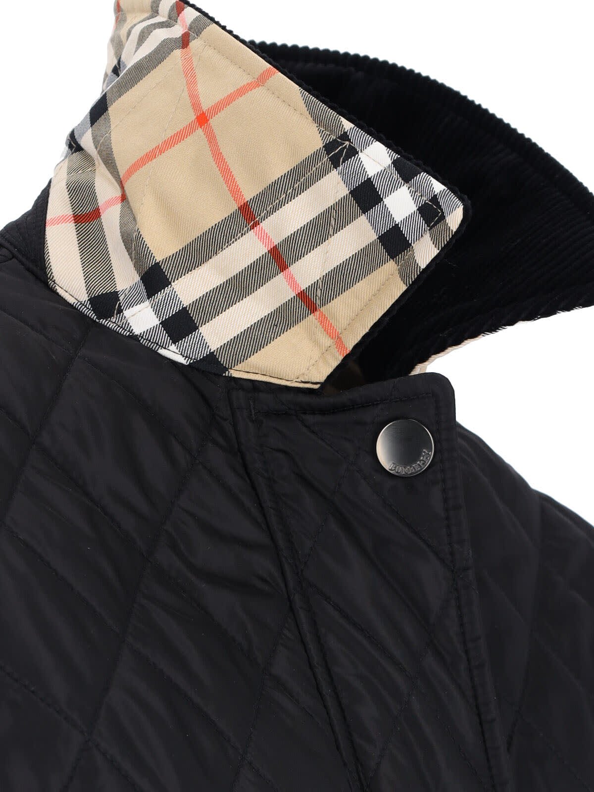 Burberry Women Quilted Thermoregulated Jacket In Black