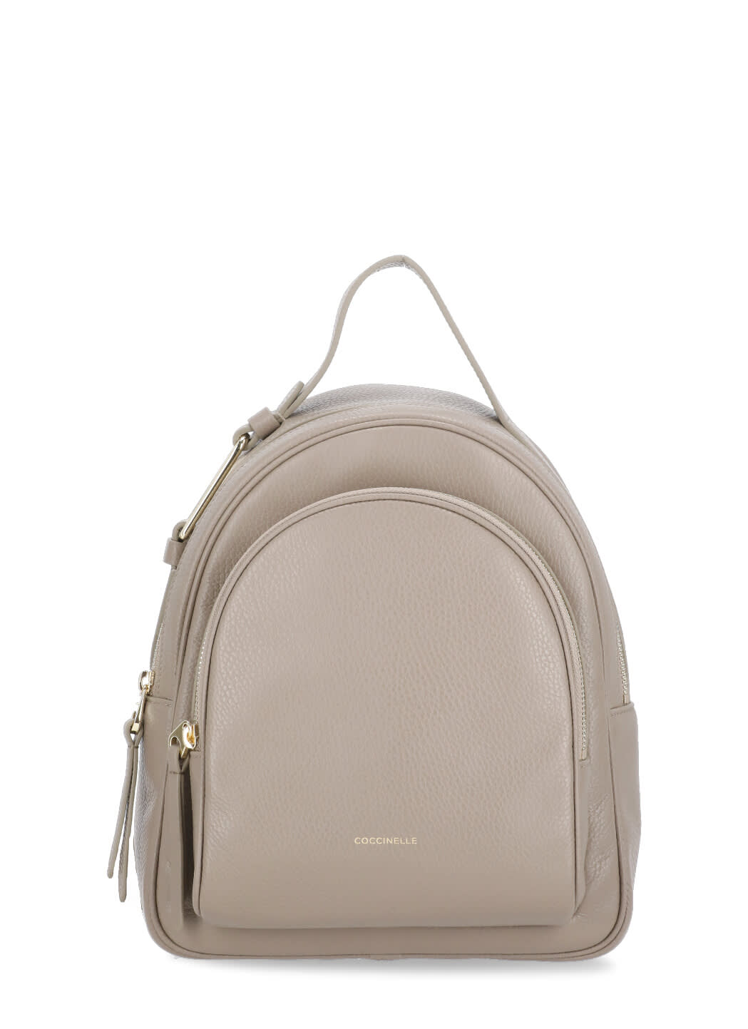 Shop Coccinelle Malory Medium Backpack In Grey