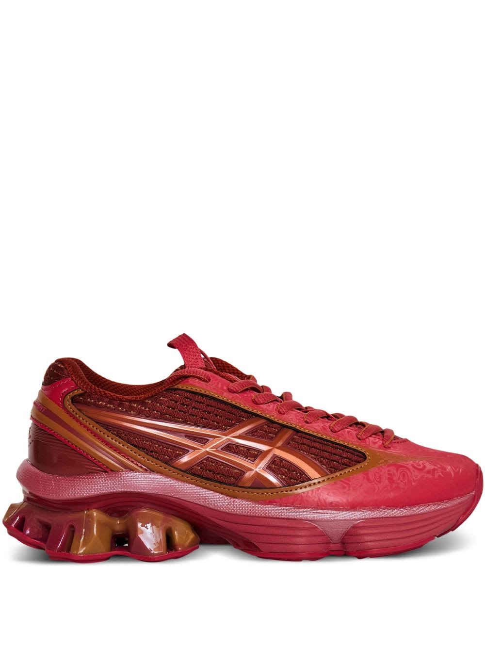 Asics Us6-s Gel-kinetic Fluent Sneakers In Red