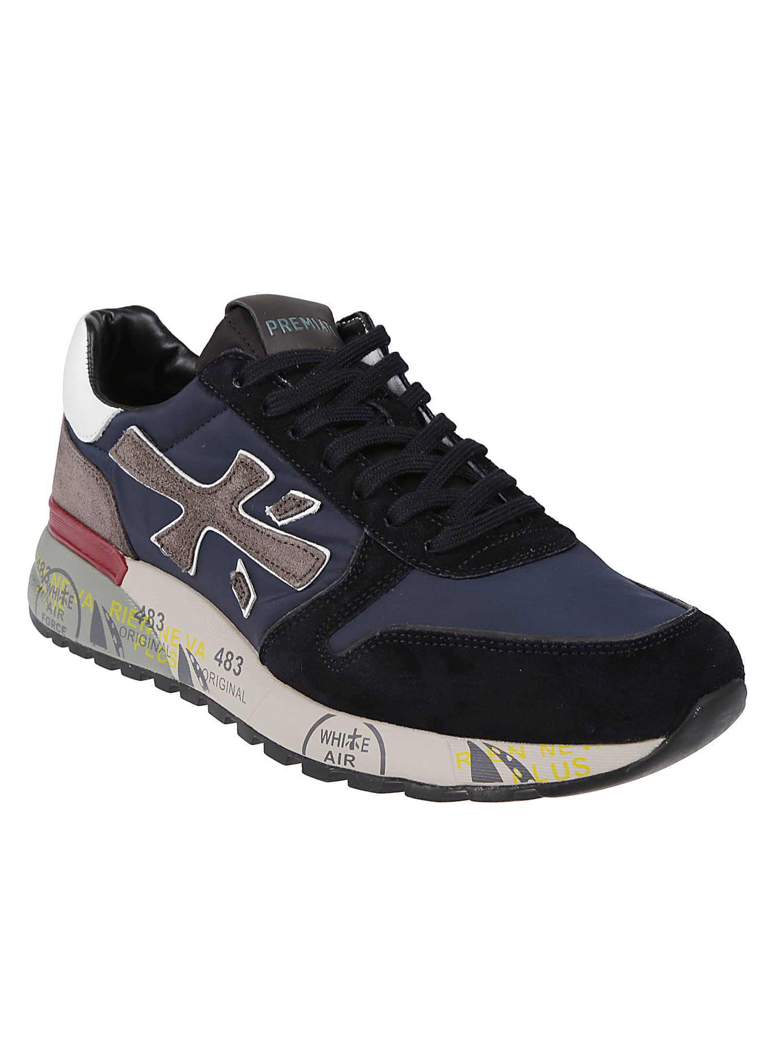 Shop Premiata Mick Sneakers In Blu