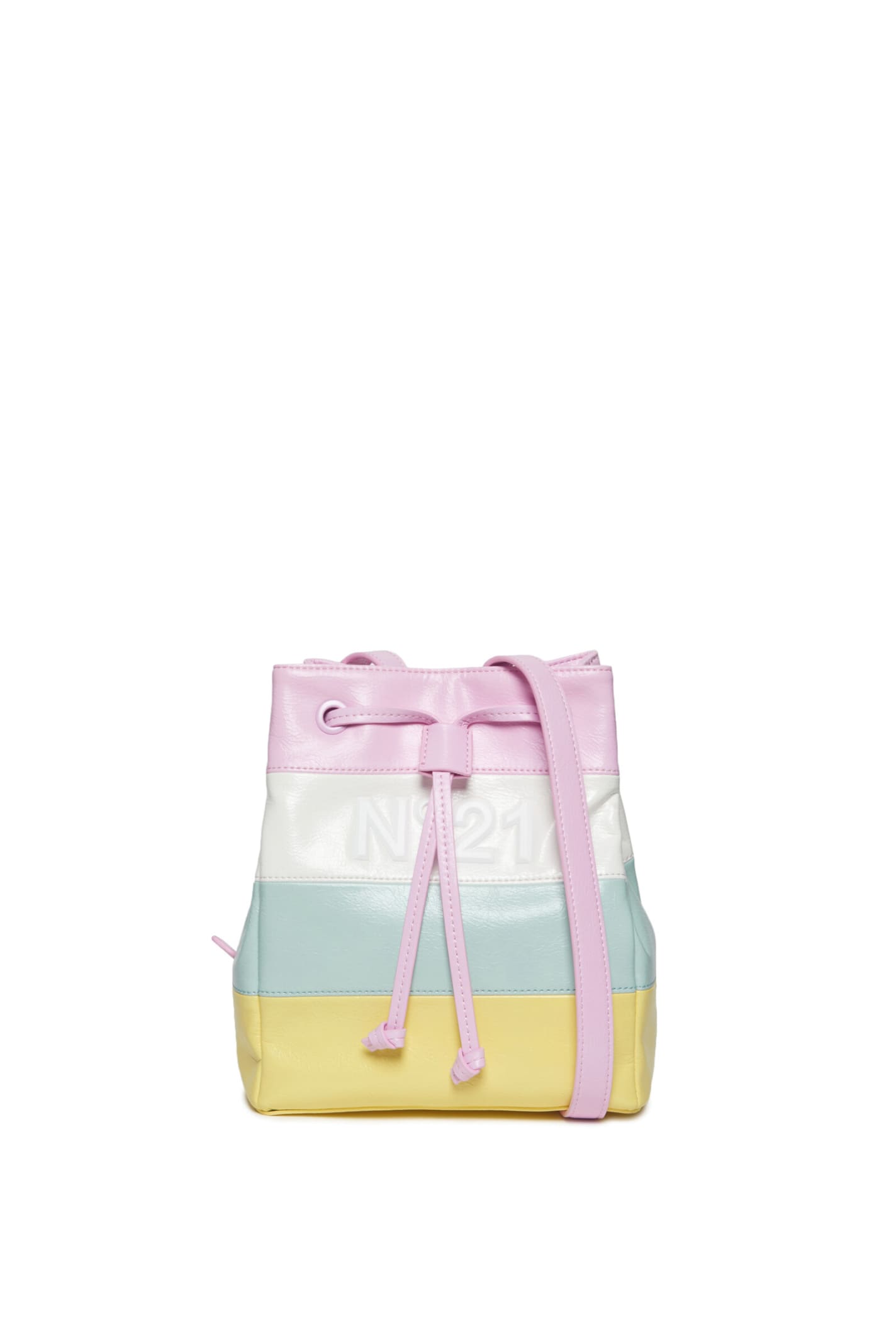 N.21 N21w32f Bags N°21 Multicoloured Bucket Bag In Leatherette