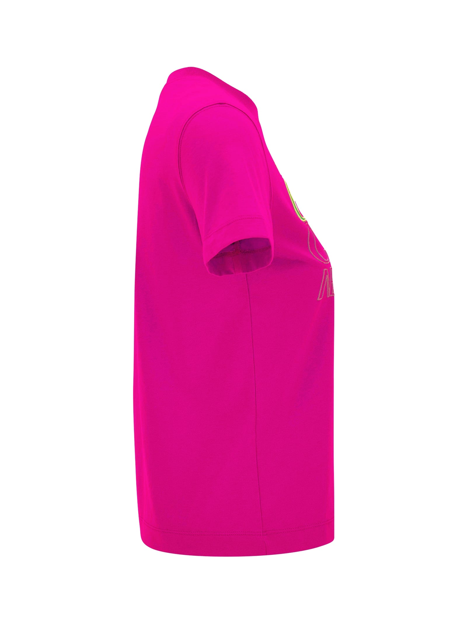 Versace Jeans Couture T-shirt In Fuchsia