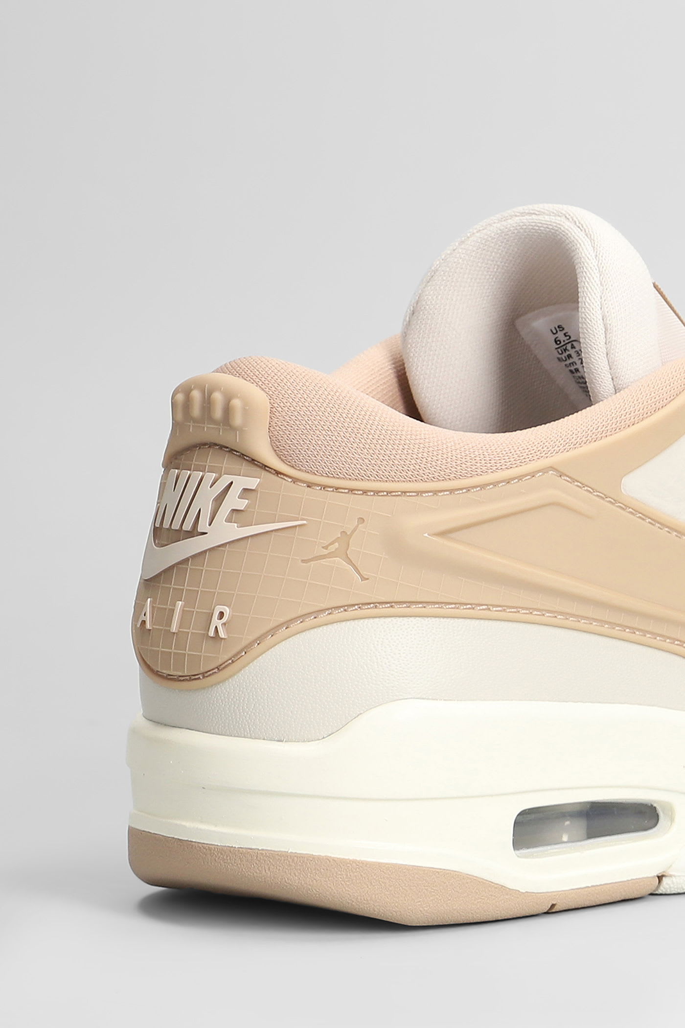 Nike Air Jordan 4 Rm Sneakers In Beige Suede And Leather In Multi